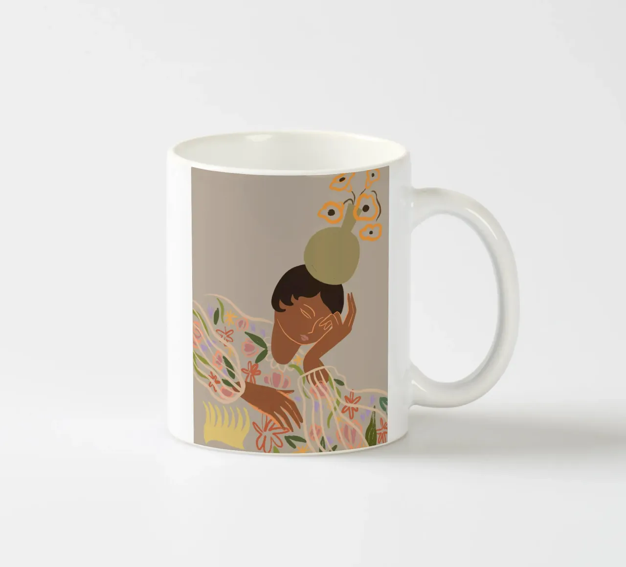 The Overthinker Keramik Tasse von Arty Guava