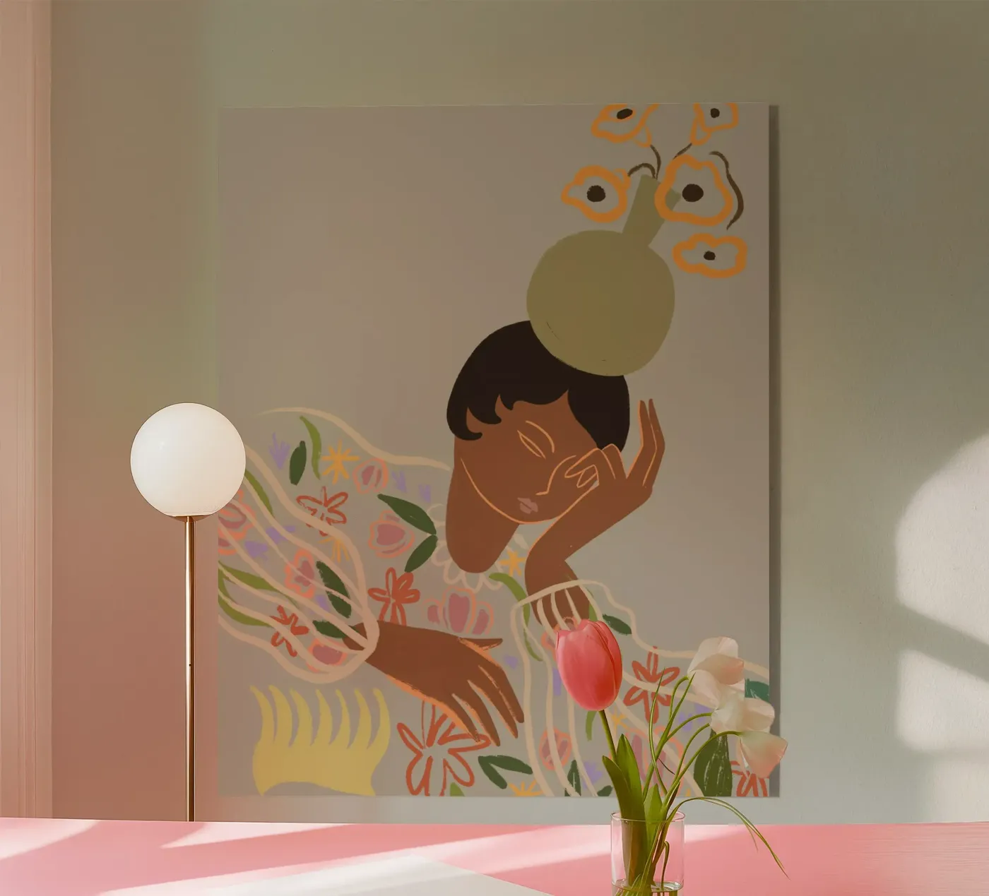The Overthinker Acryl-Glas von Arty Guava