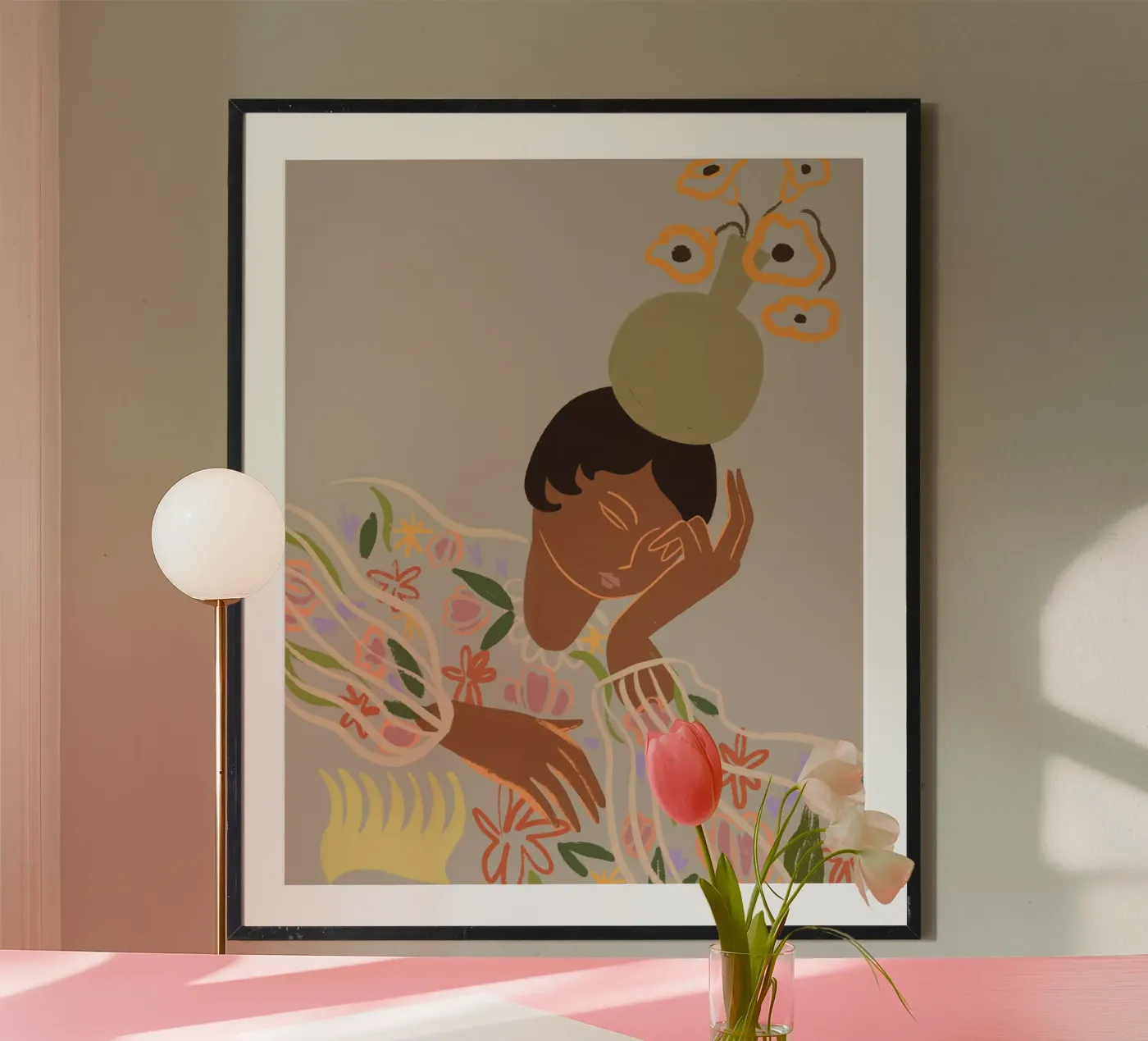 The Overthinker poster van Arty Guava