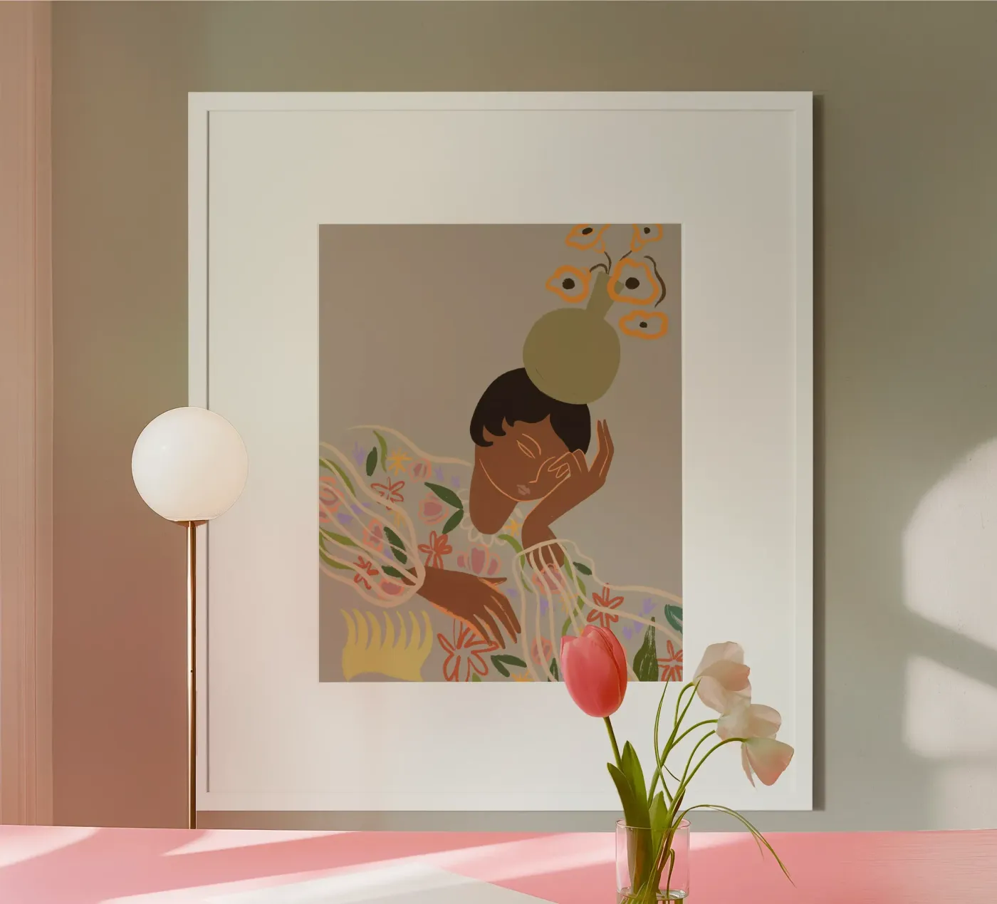 The Overthinker poster van Arty Guava