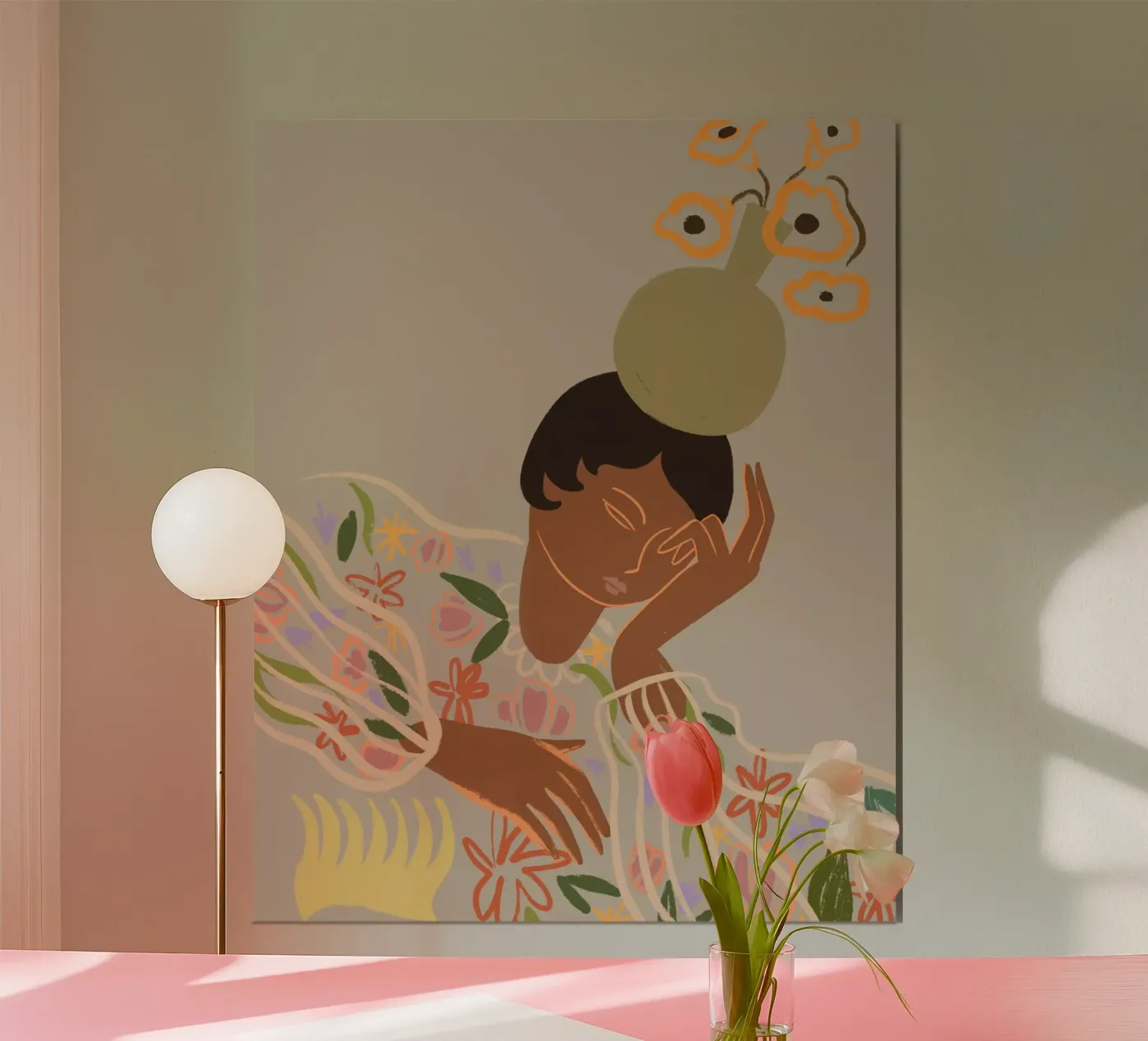 The Overthinker poster van Arty Guava