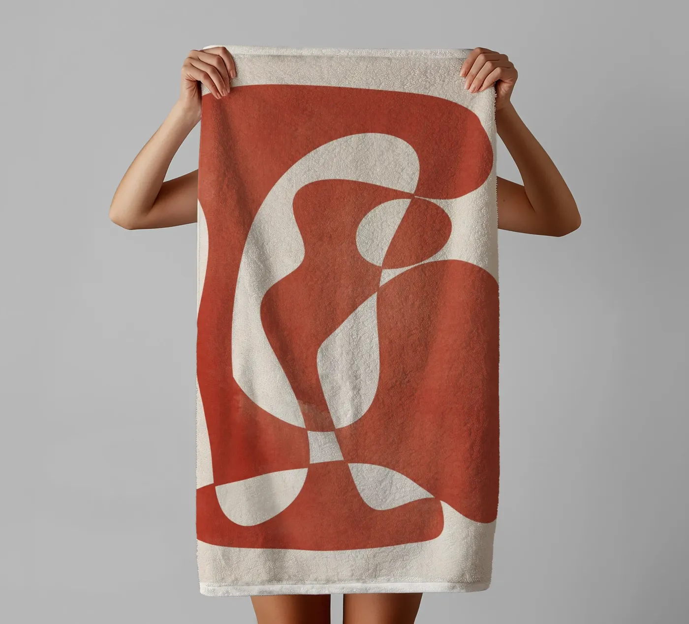 Abstract Form towel by ThingDesign