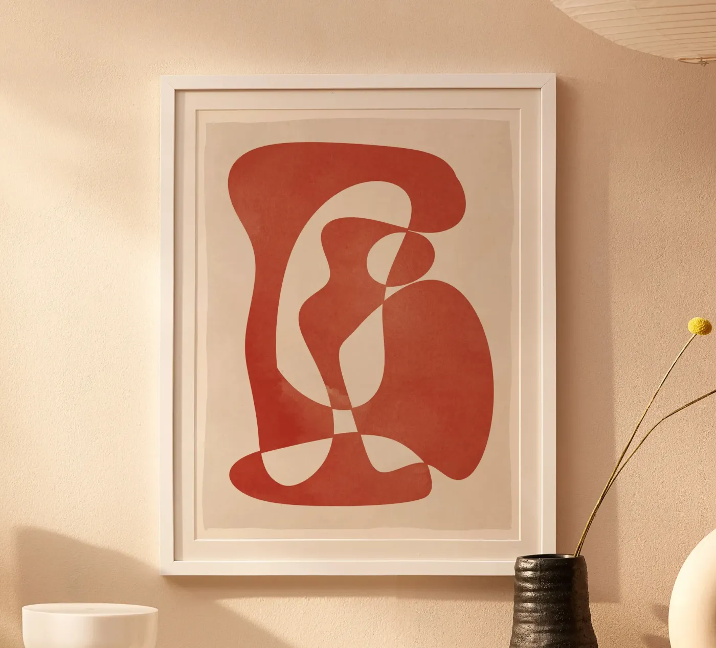 Abstracte vorm poster van ThingDesign