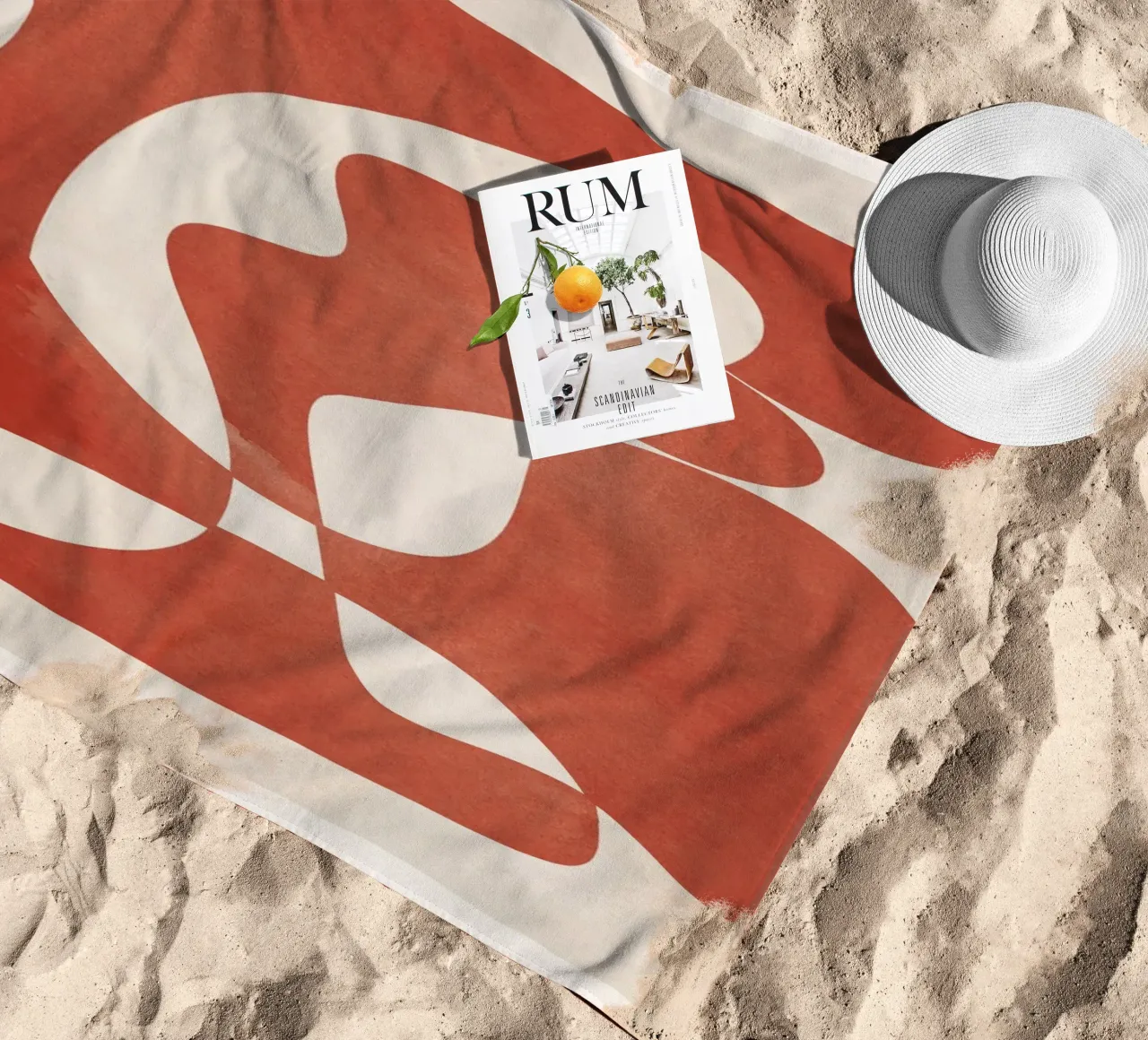 Modulo astratto telo mare da ThingDesign