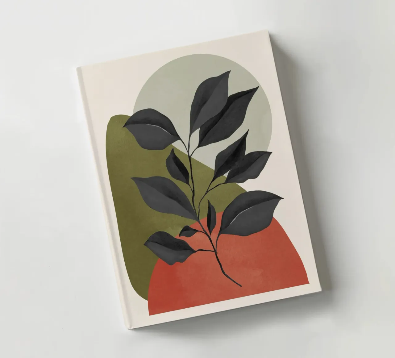 Abstract Minimal Plant 026 notebook by ThingDesign