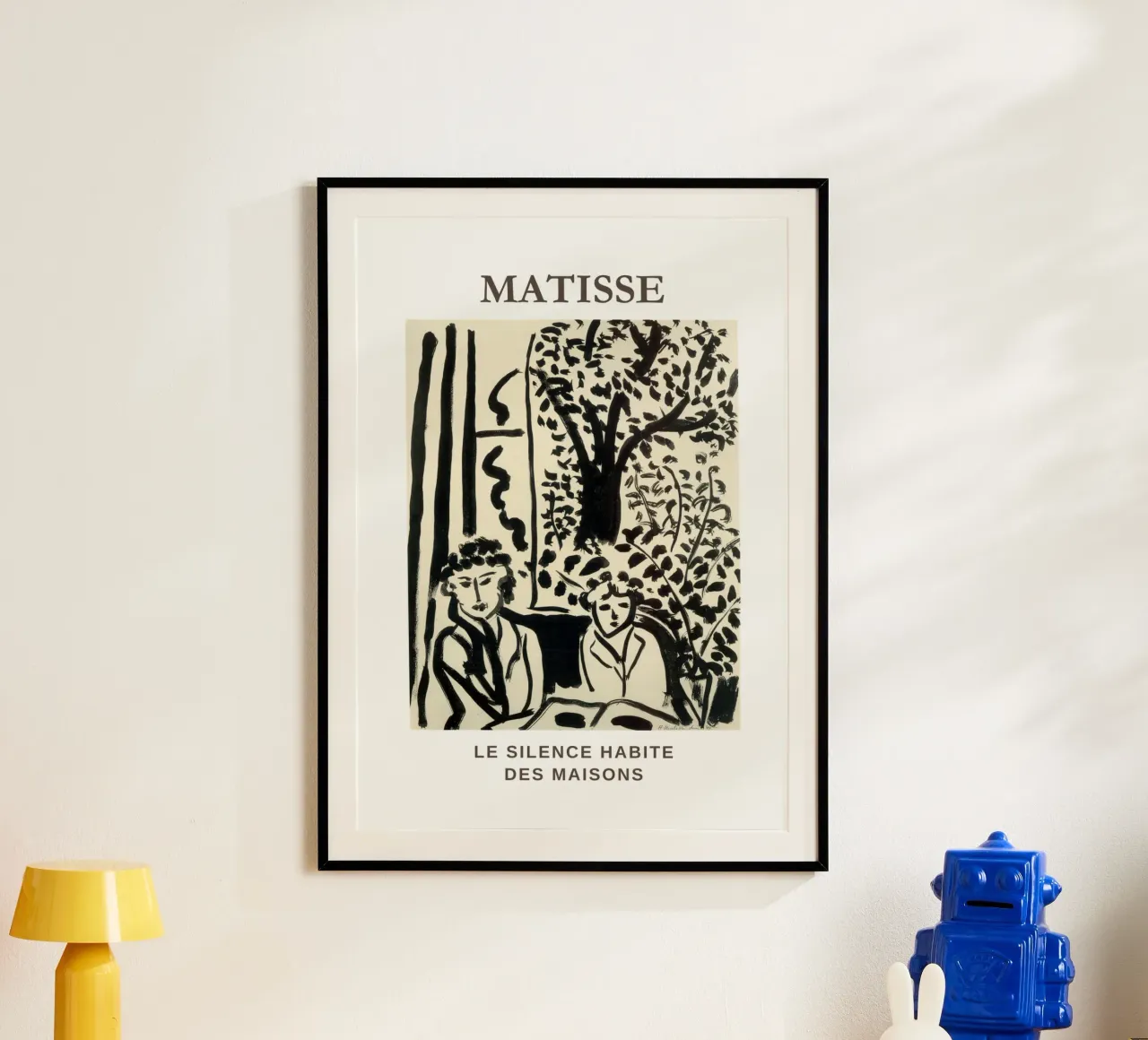 Henri Matisse - Le silence habite des maisons poster da Second Canvas