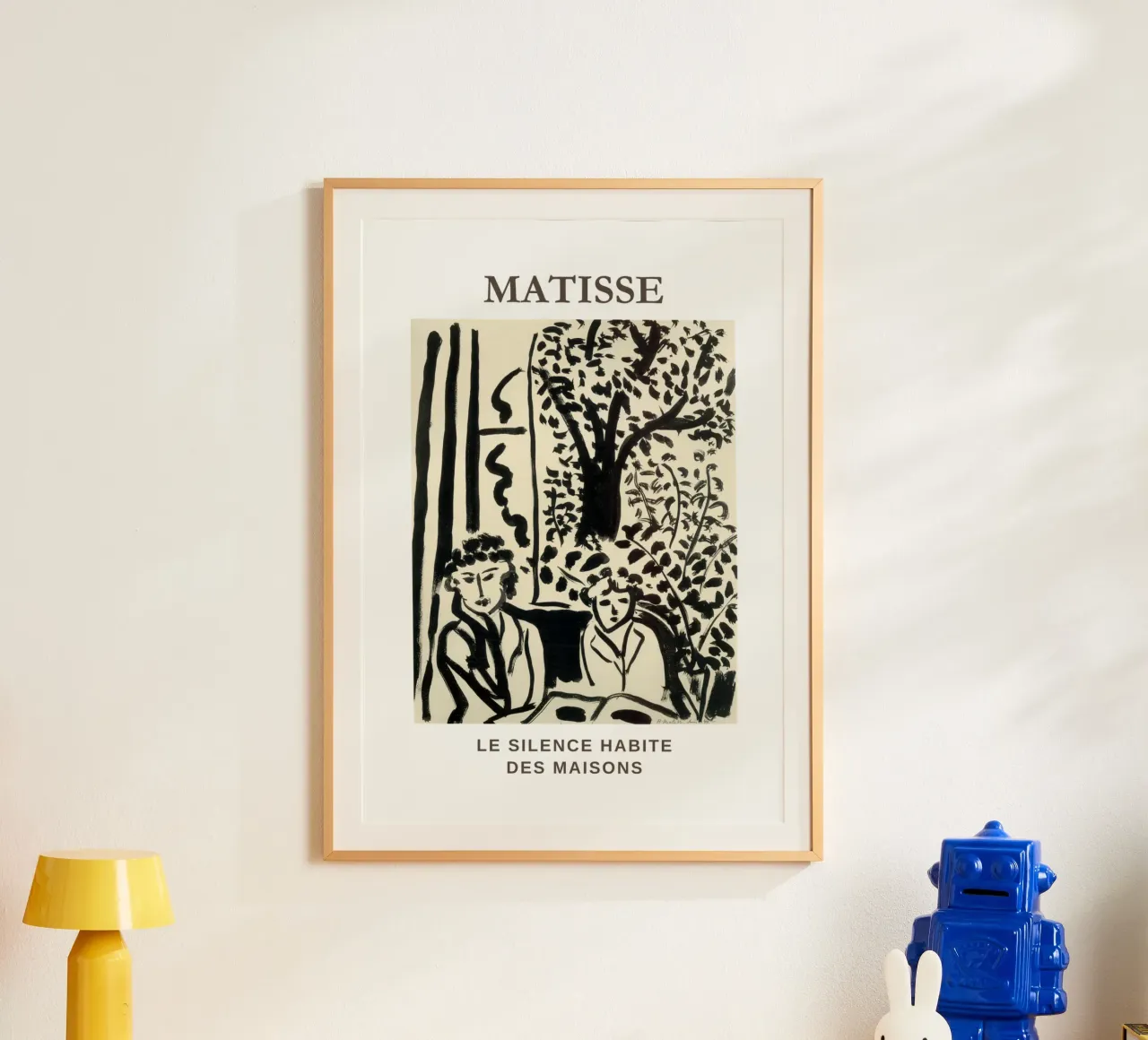 Henri Matisse - Le silence habite des maisons poster da Second Canvas