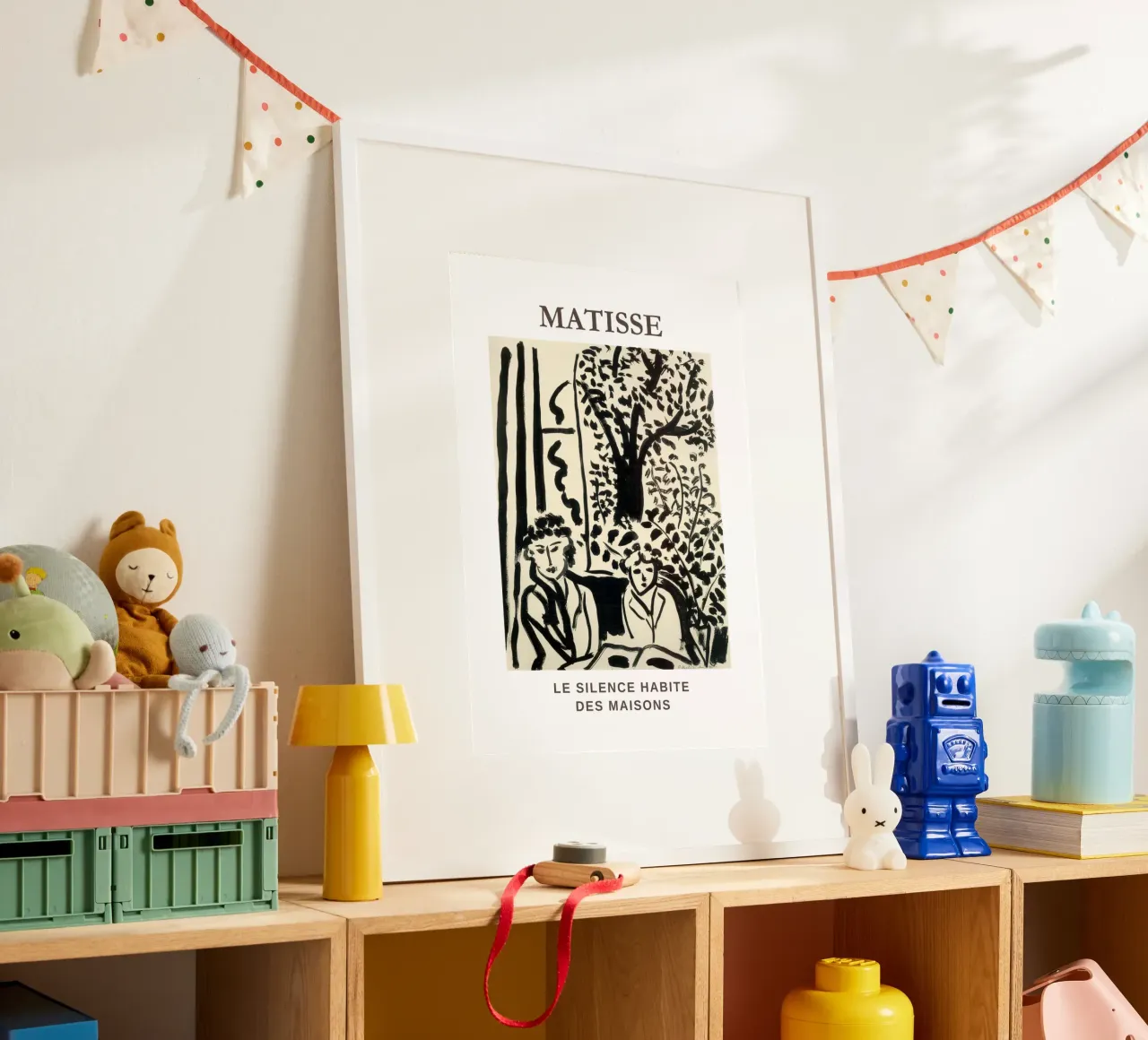 Henri Matisse - Le silence habite des maisons poster da Second Canvas