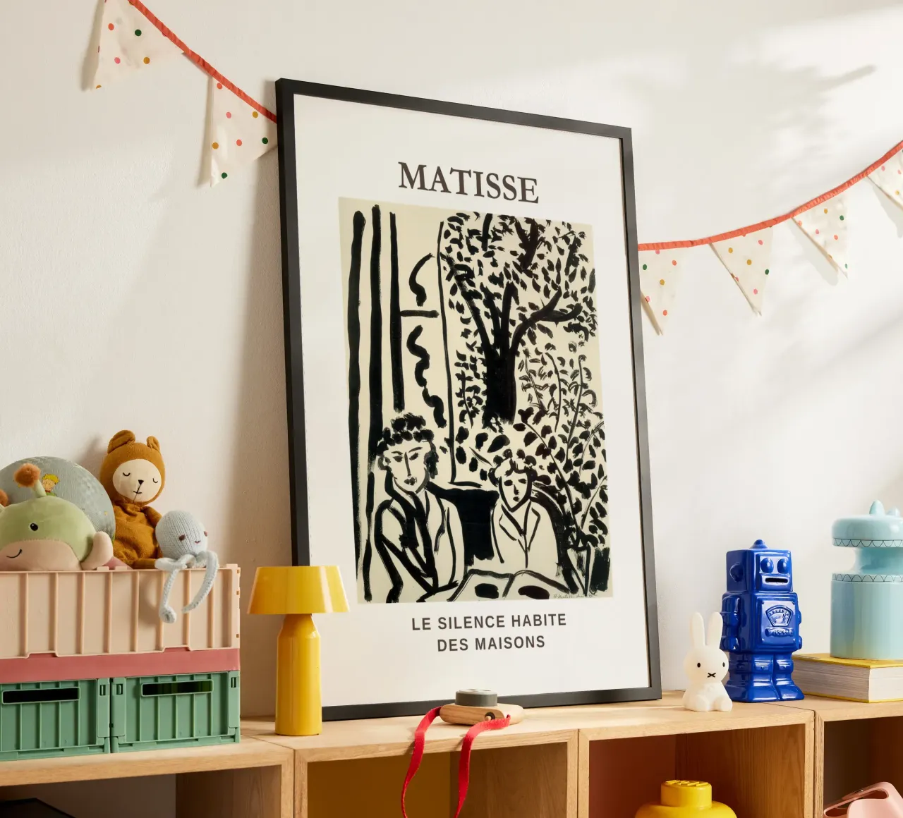 Henri Matisse - Le silence habite des maisons poster da Second Canvas