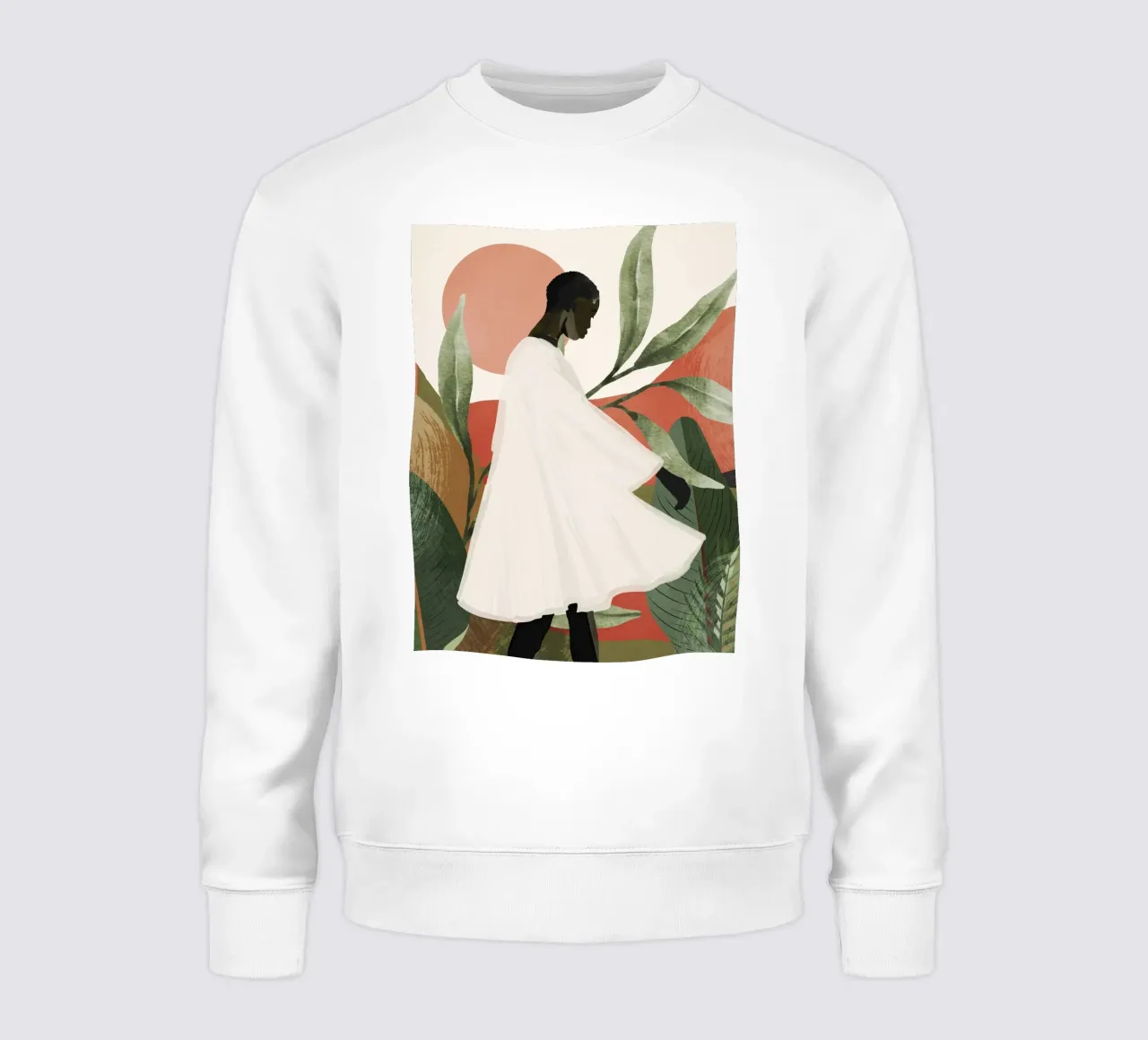 Ragazza tropicale 22 felpa da ThingDesign