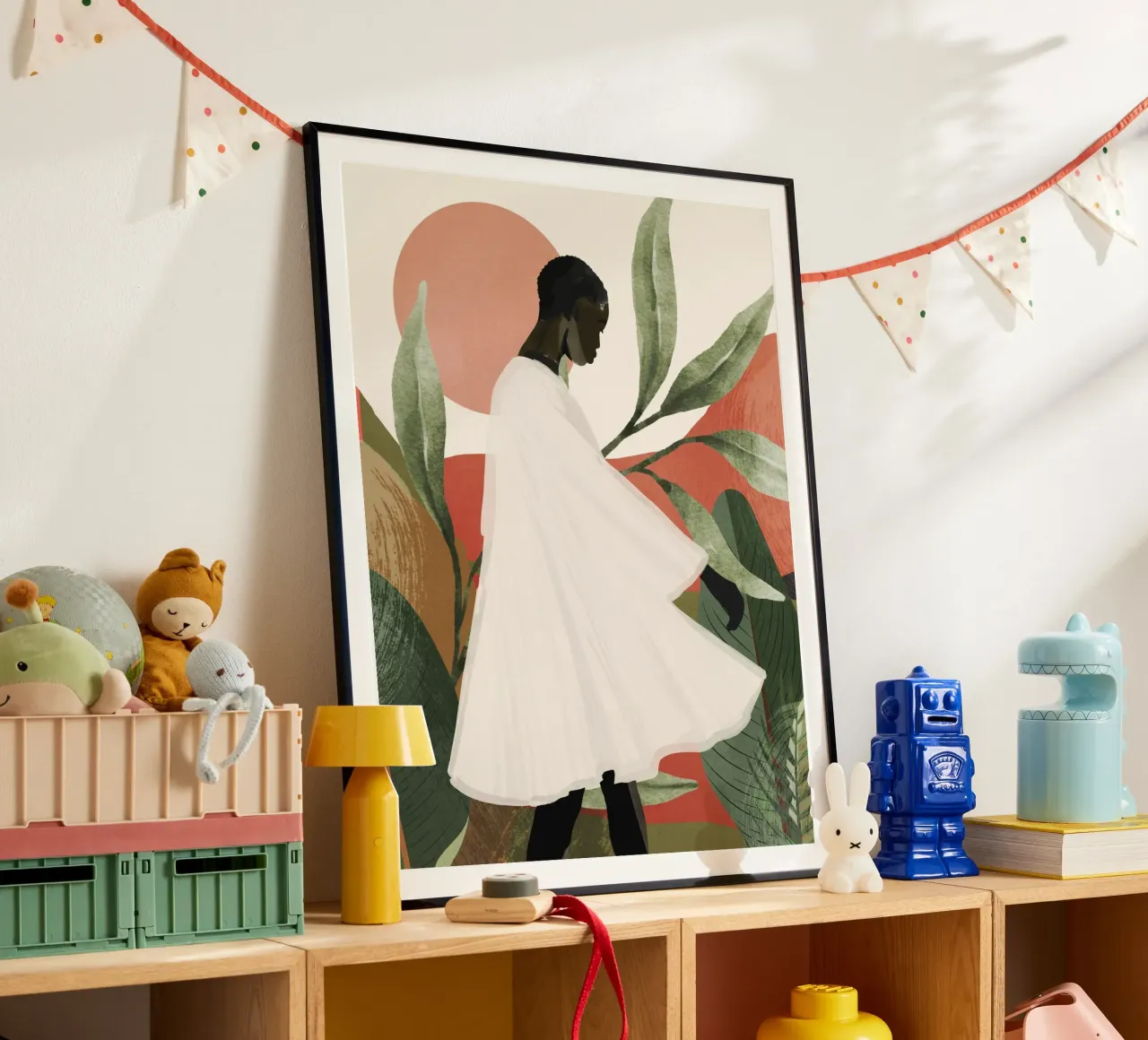 Ragazza tropicale 22 poster da ThingDesign