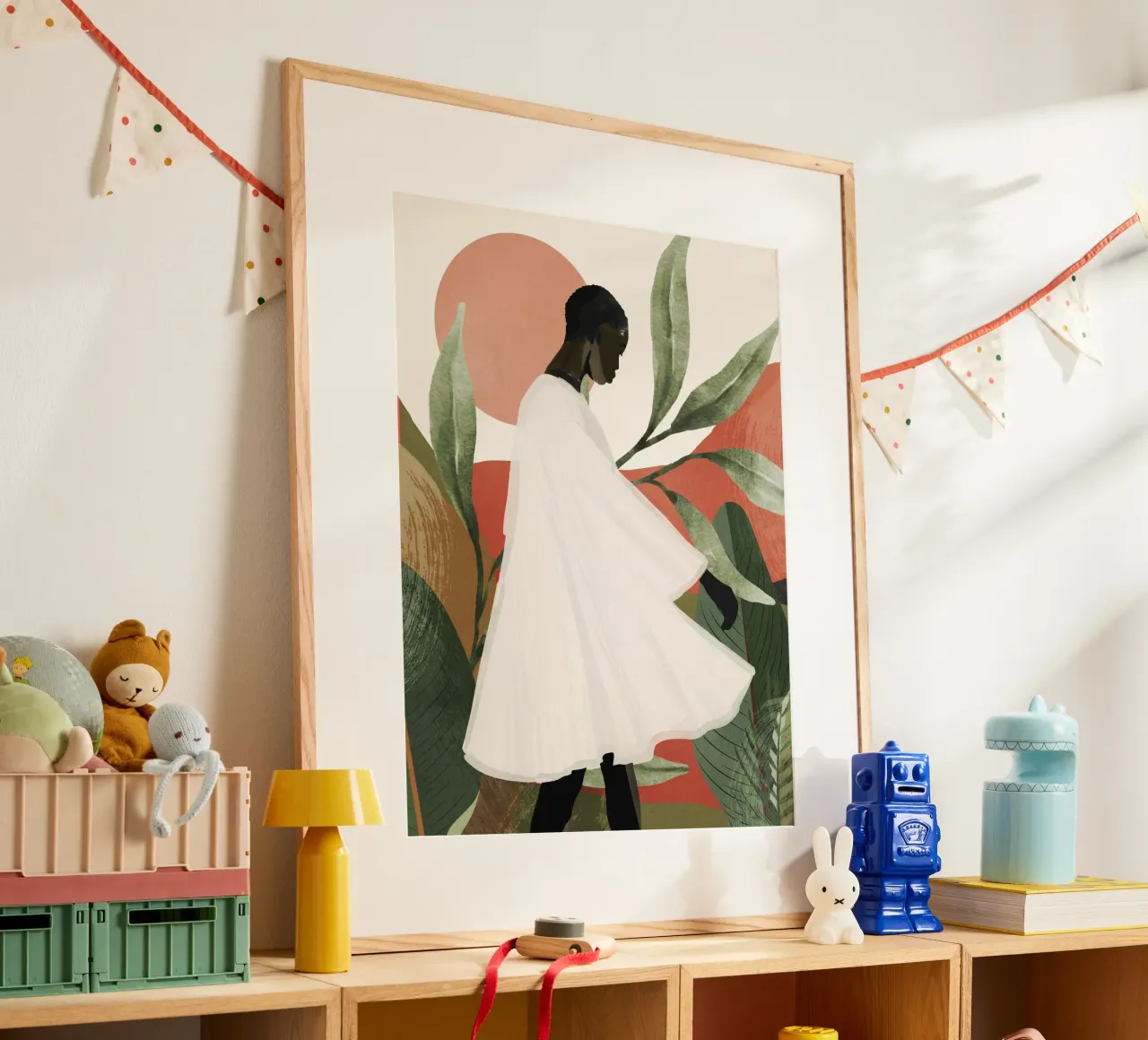 Ragazza tropicale 22 poster da ThingDesign
