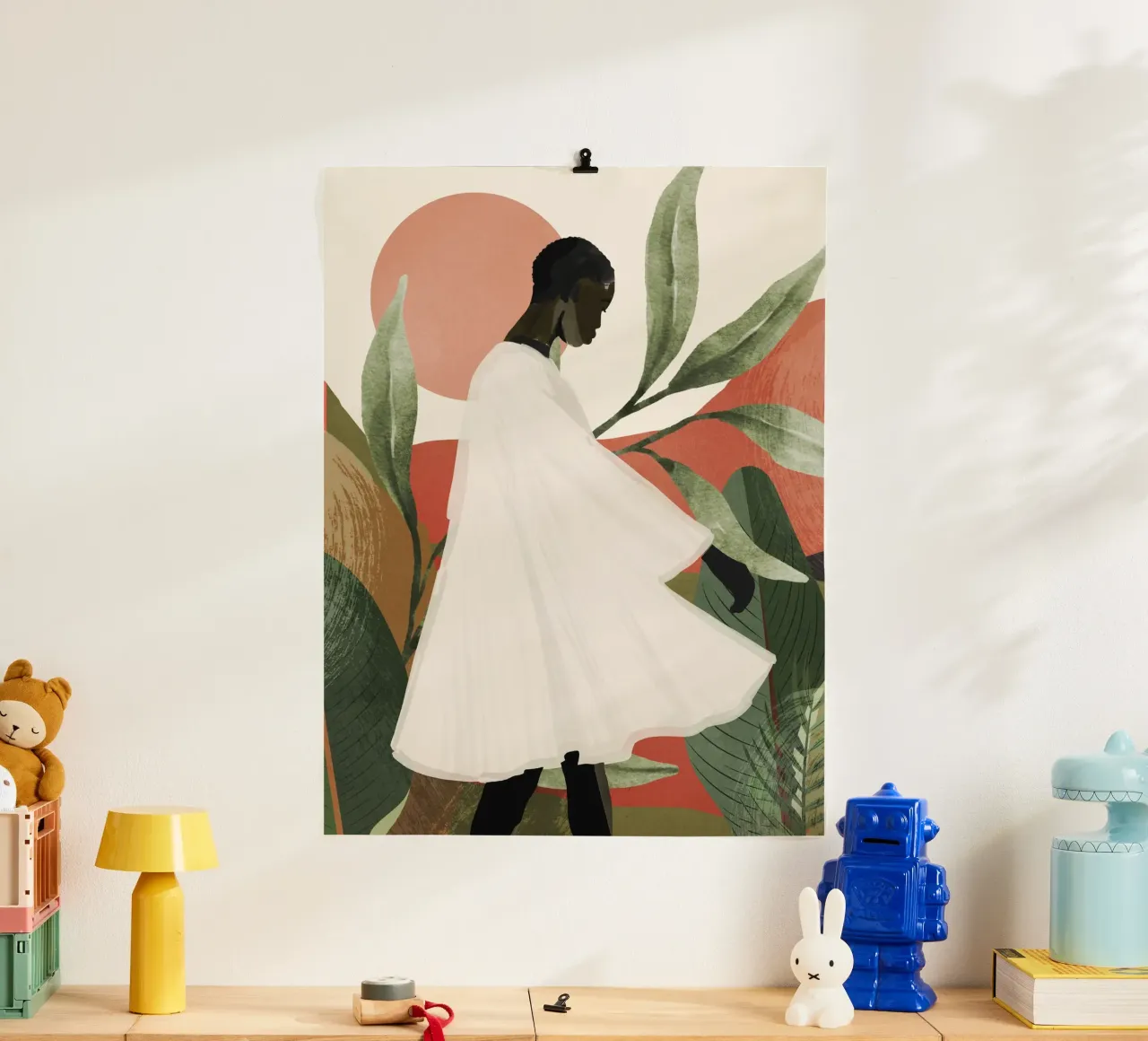 Ragazza tropicale 22 poster da ThingDesign