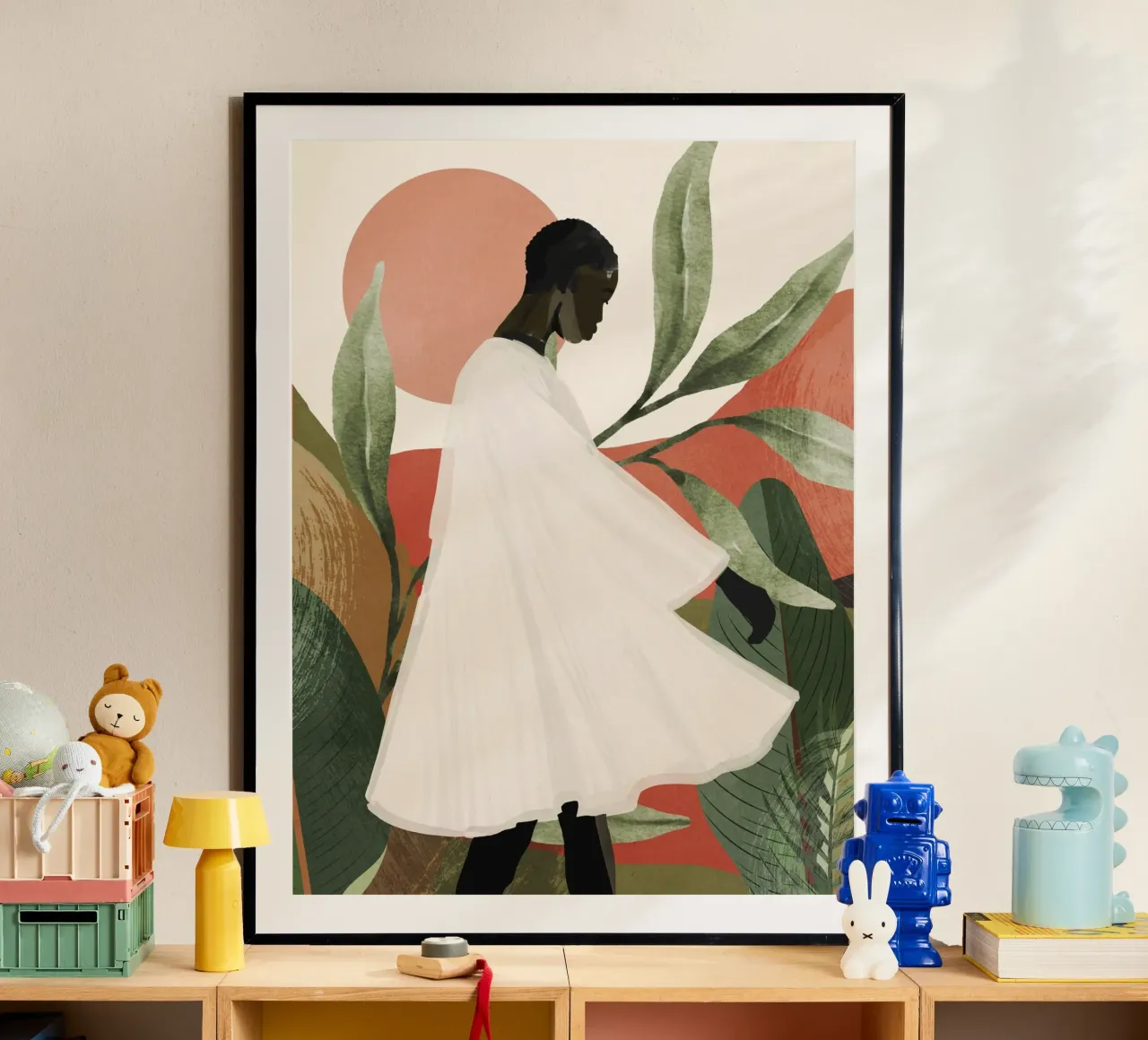Ragazza tropicale 22 poster da ThingDesign