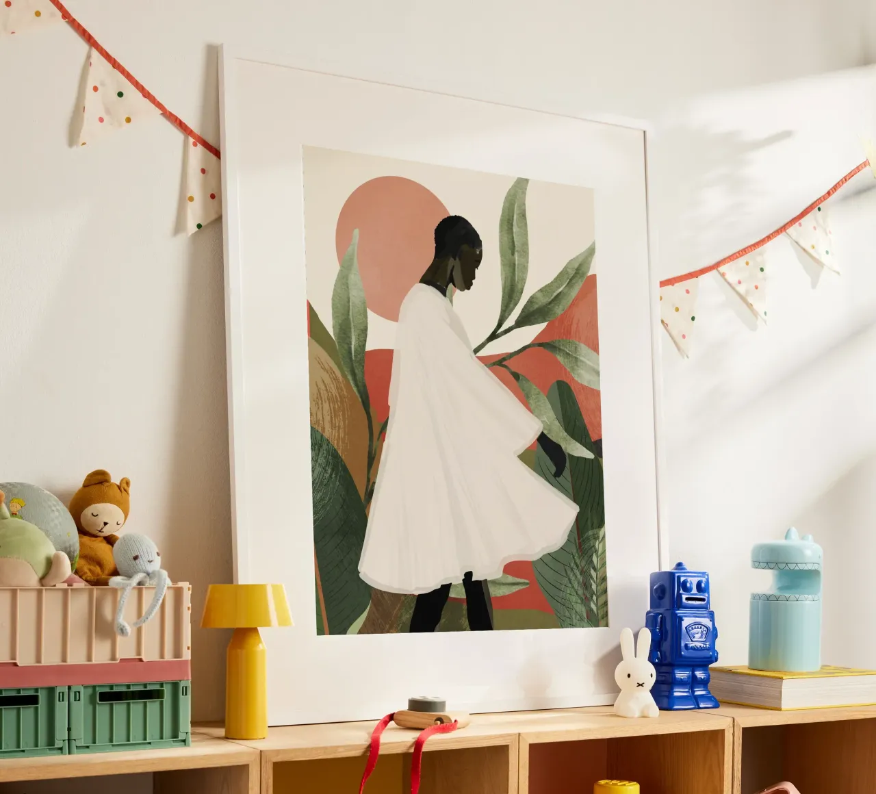 Ragazza tropicale 22 poster da ThingDesign