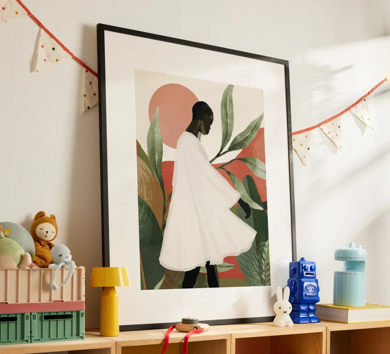 Ragazza tropicale 22 poster da ThingDesign