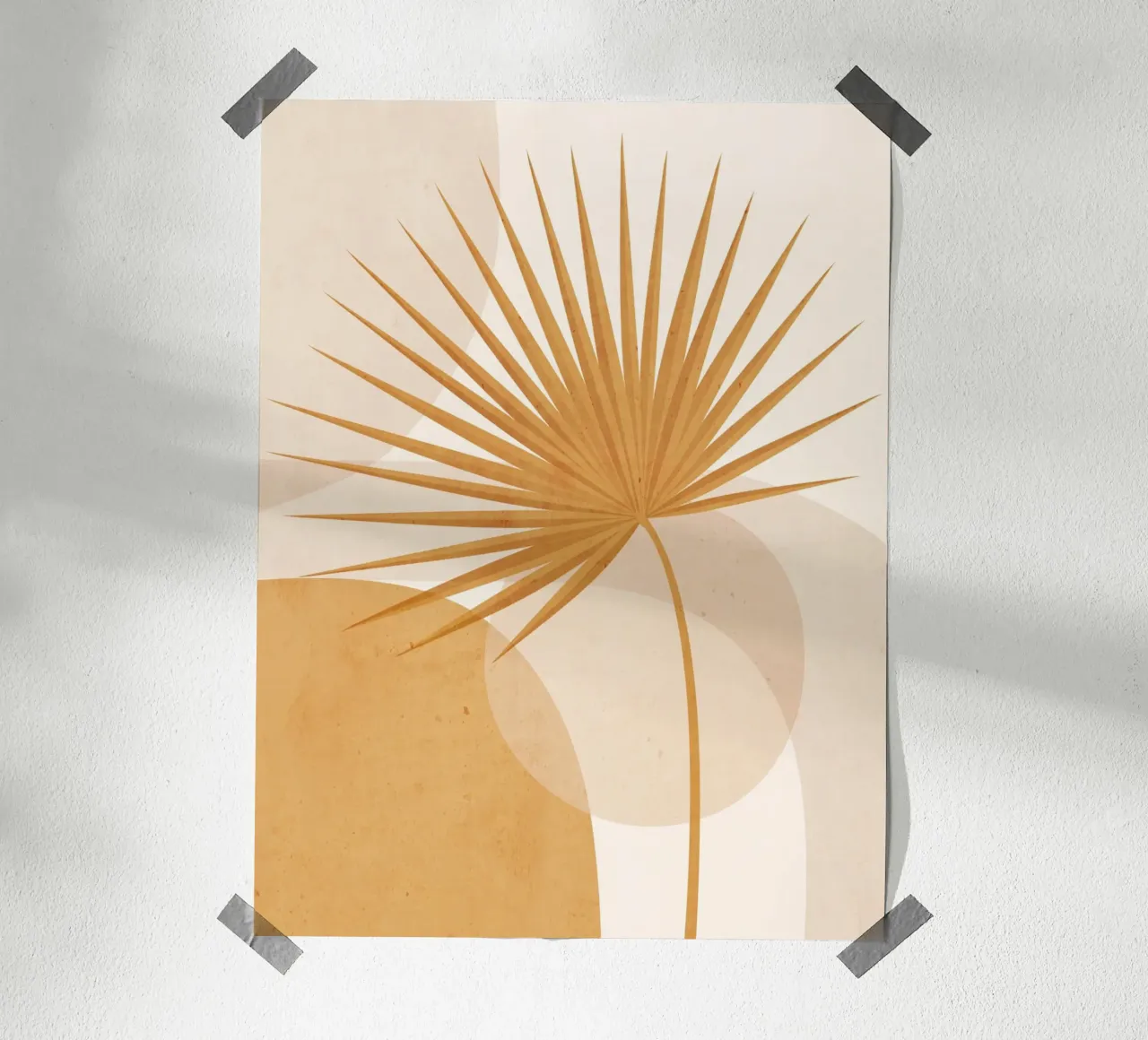 Leaf Balance poster by ThingDesign