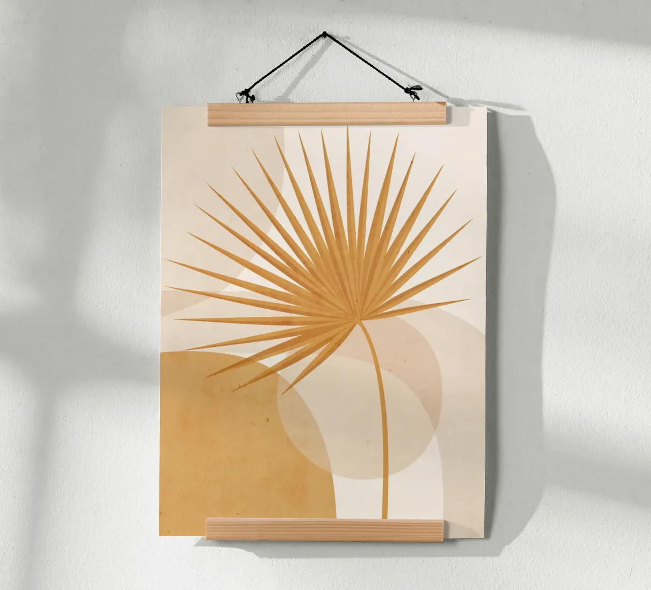 Leaf Balance poster by ThingDesign