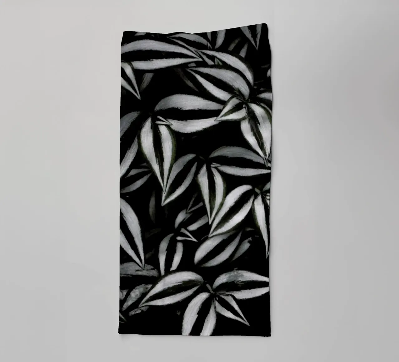 Botanical Cebra Leafs towel by Studio Nahili