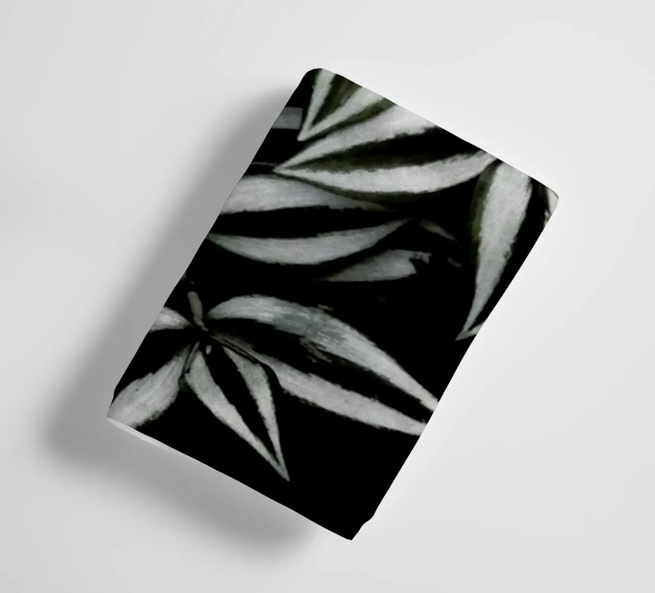Botanical Cebra Leafs towel by Studio Nahili
