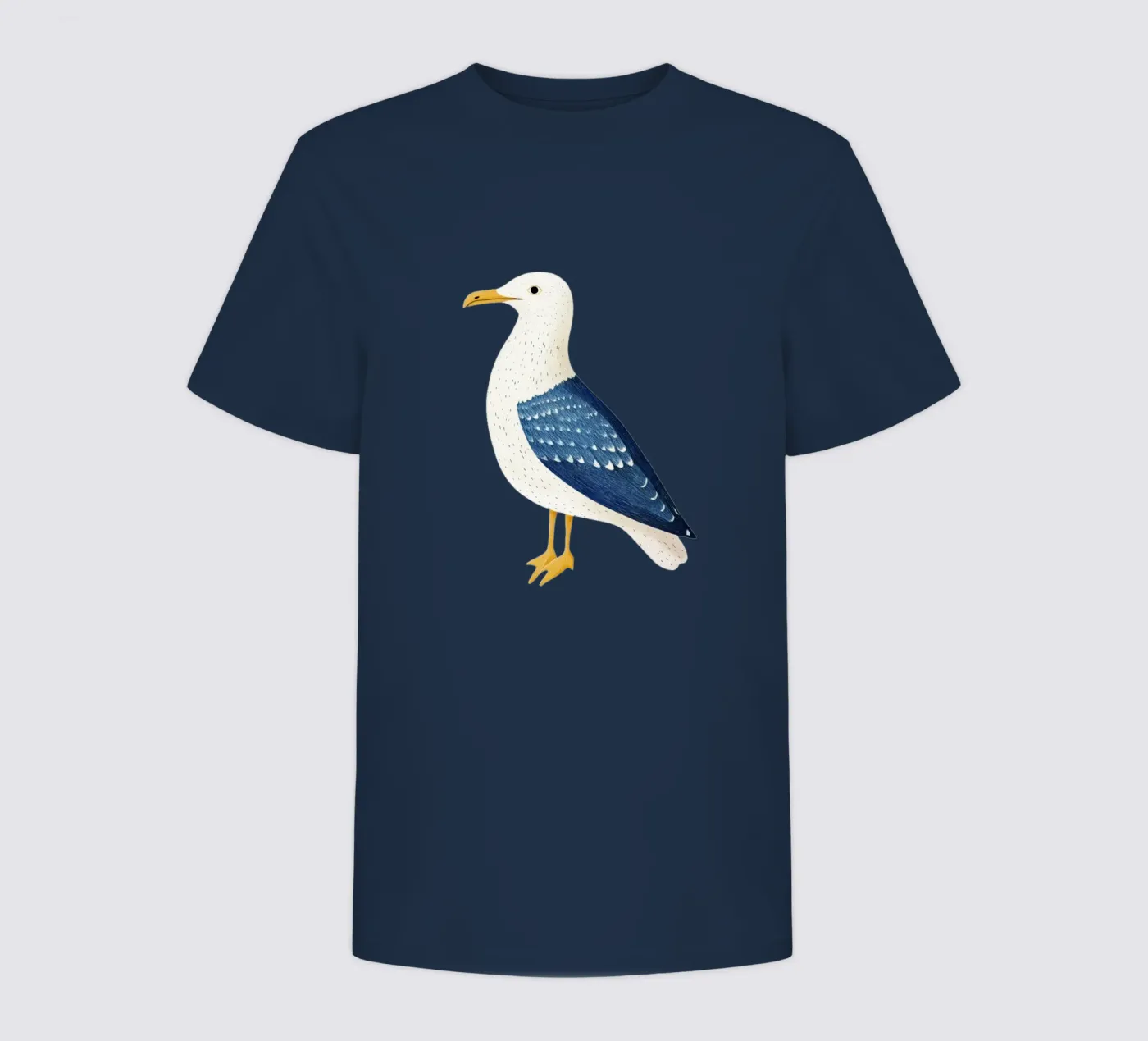 Gabbiano t-shirt bambini da Curious Canvas