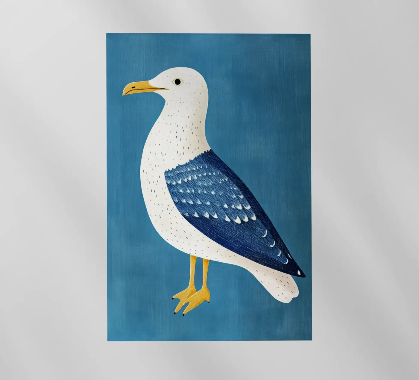 Seagull pellicola backlit da Curious Canvas