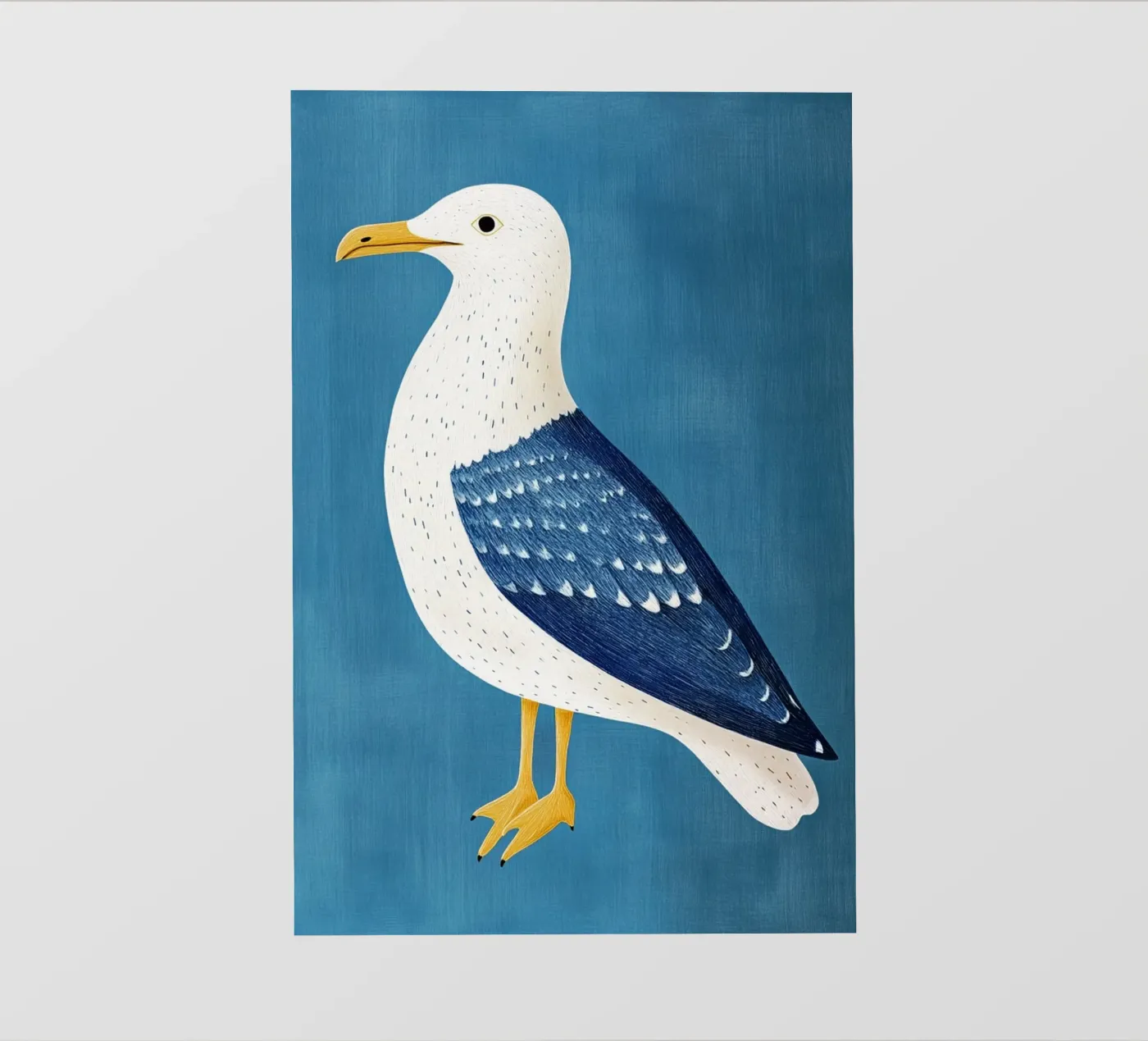 Seagull pellicola backlit da Curious Canvas