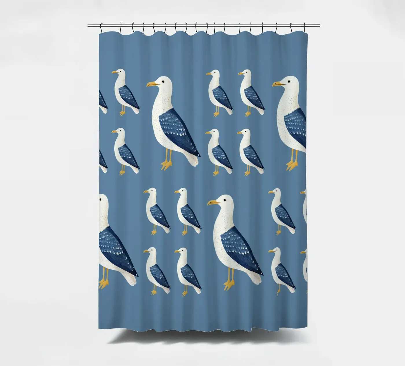 Möwe Duschvorhang von Curious Canvas