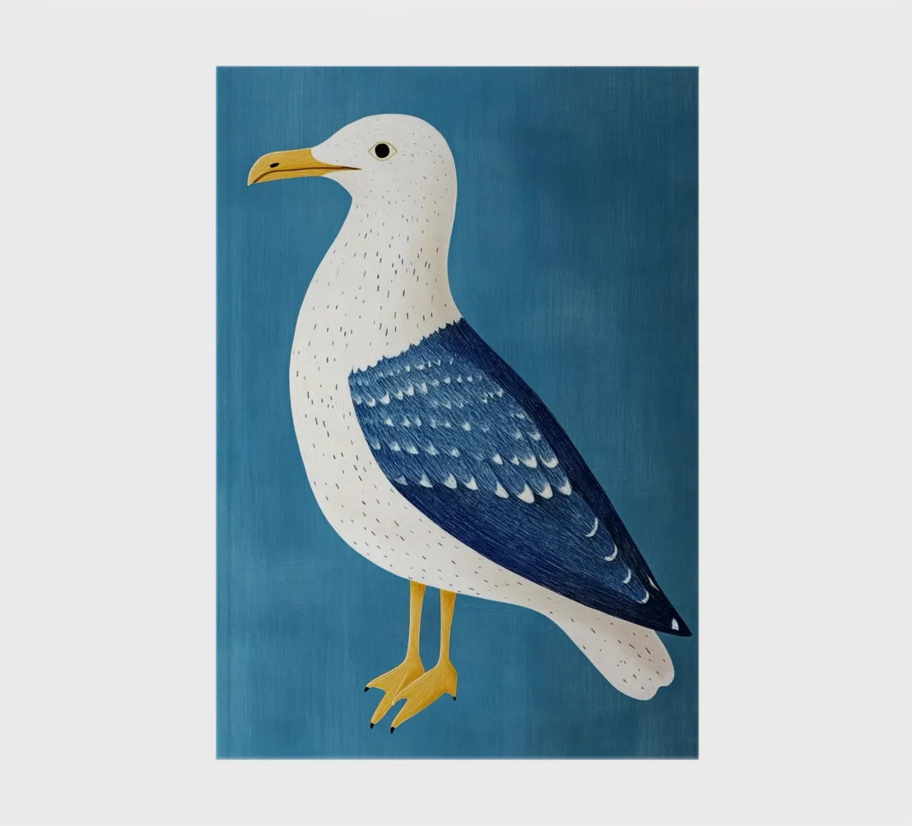 Seagull notebook by Curious Canvas