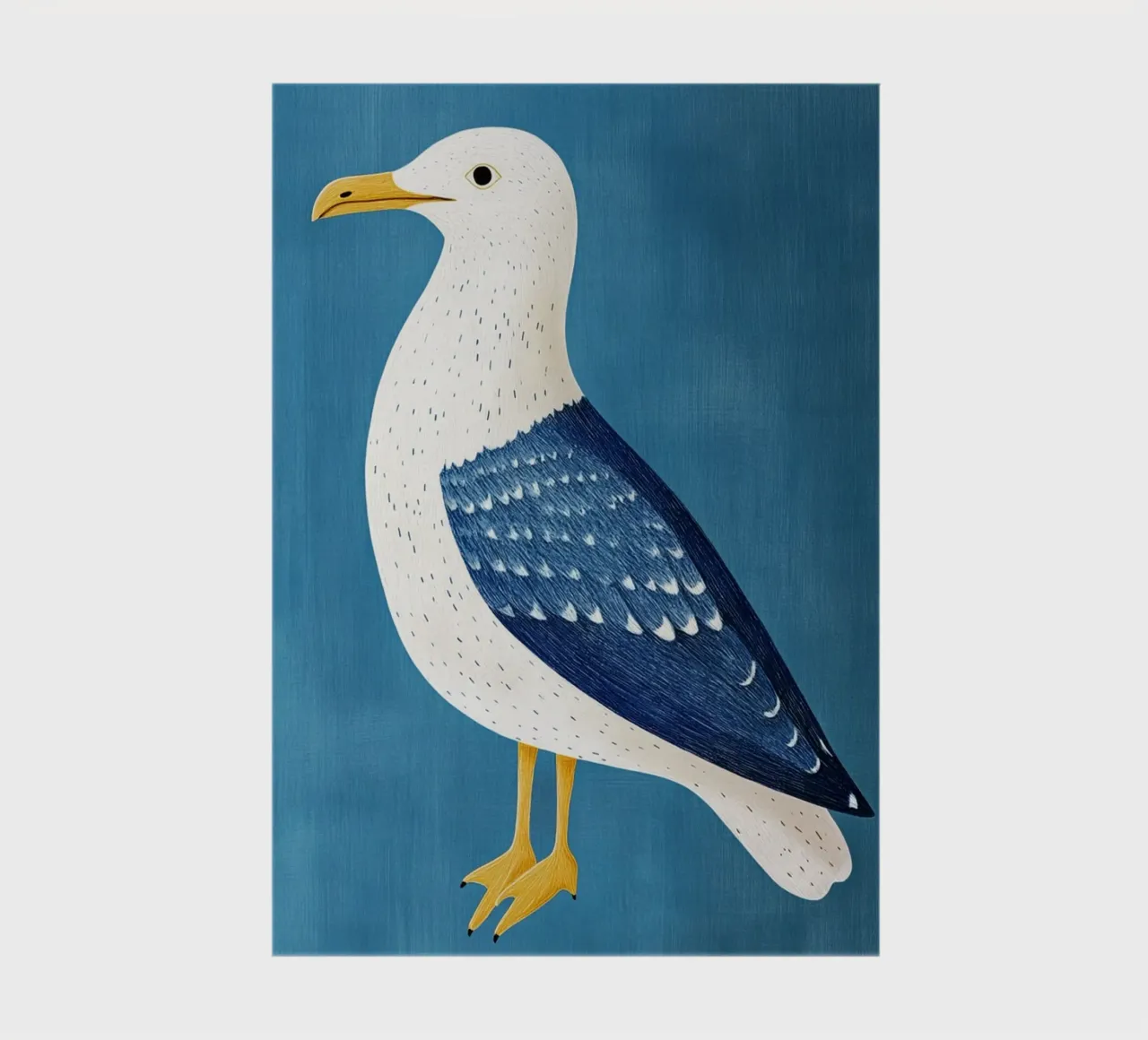 Seagull notebook by Curious Canvas