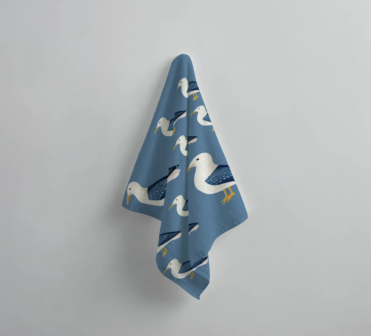 Mouette serviette de bain de Curious Canvas
