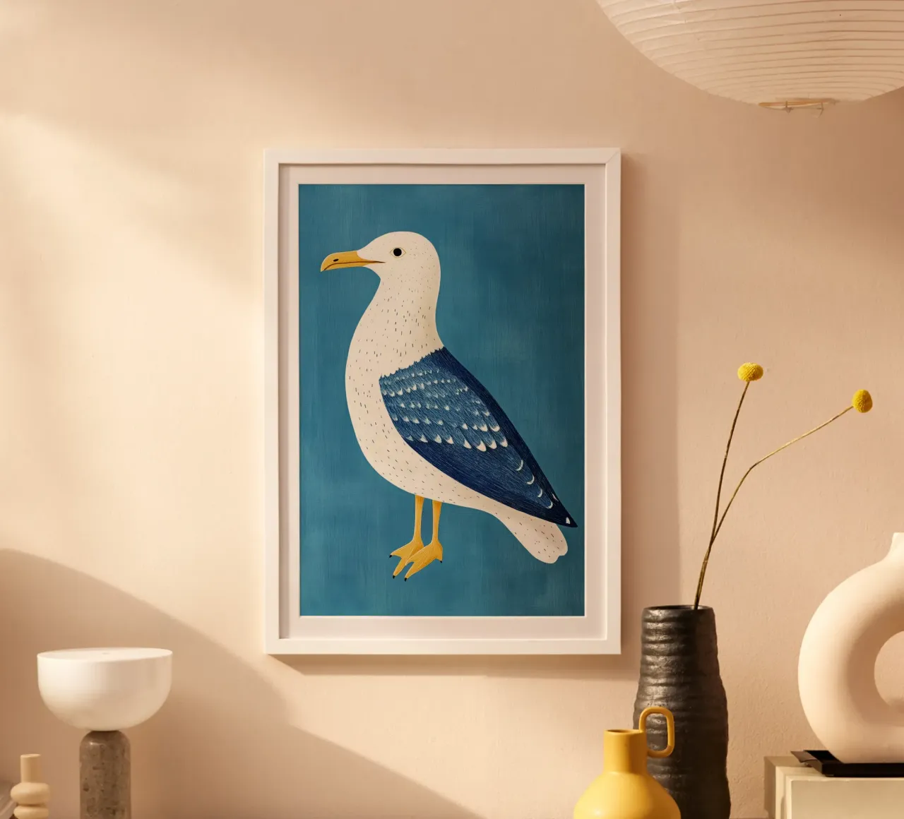 Möwe Poster von Curious Canvas