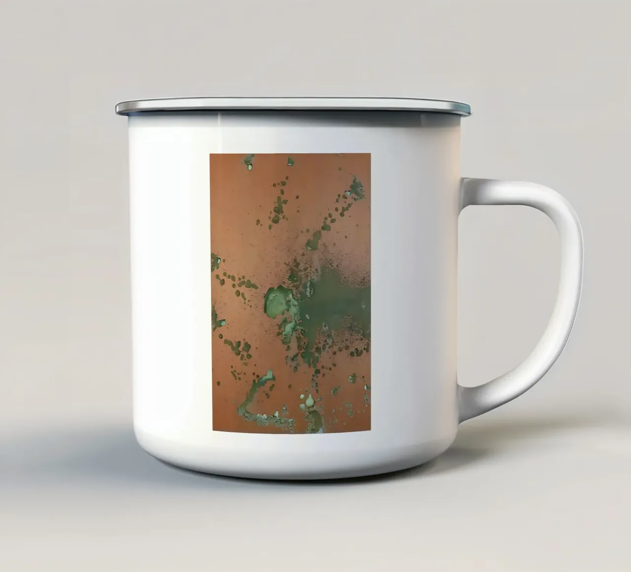Pittura a ossidazione di Andy Warhol tazza in smalto da tokovictory