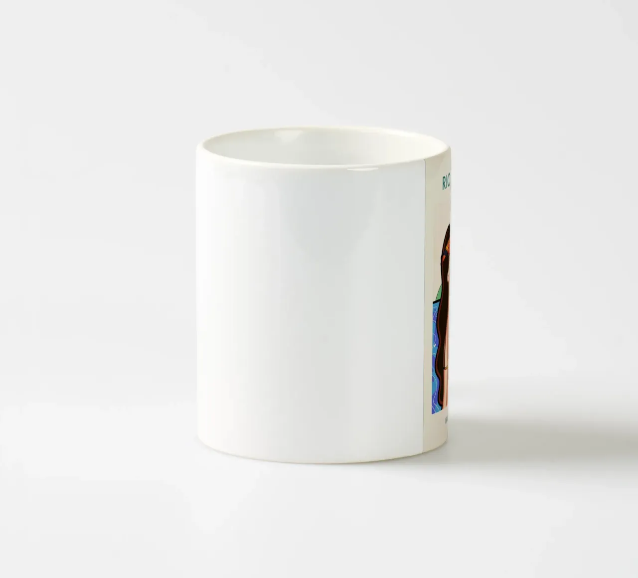 Instagirl Rio tazza in ceramica da Rafa Gomes