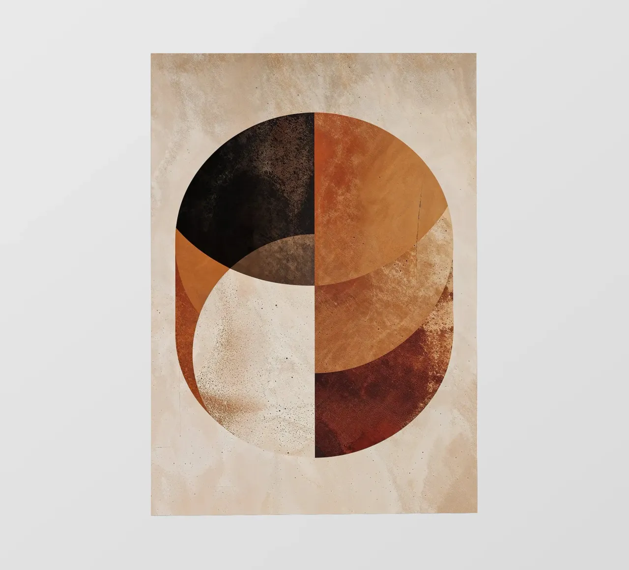 Kreisformen Geometrie Symmetrie Kreissegmente Quadranten ea Backlit Folie von Kristen Parr