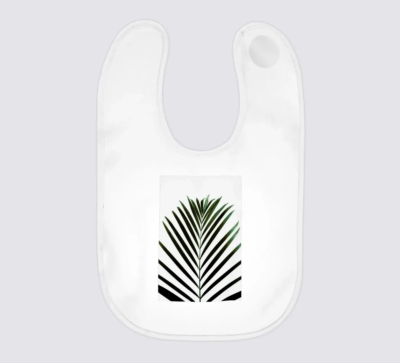 Minimal Palm Leaf bavaglino da Studio Nahili