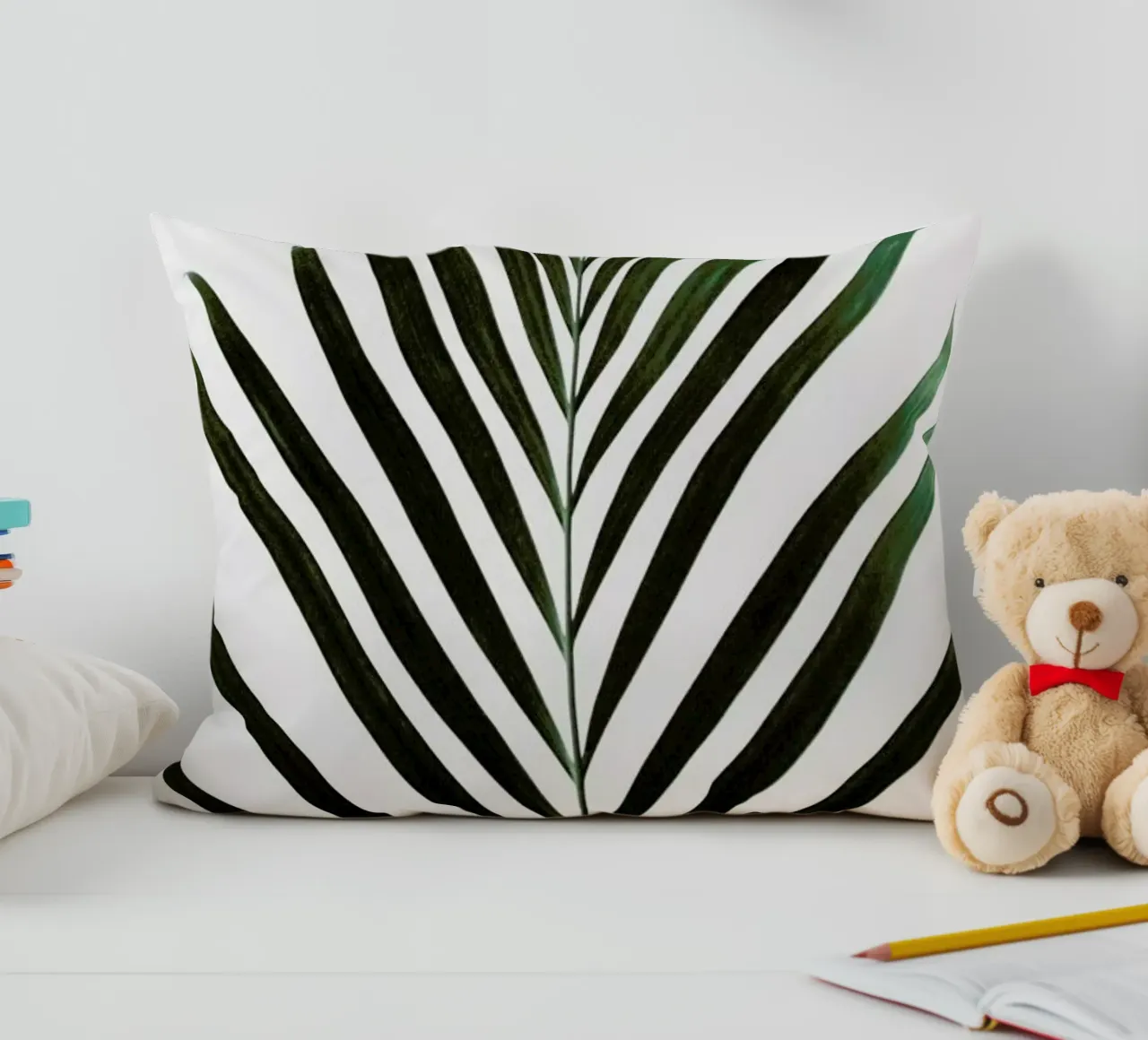 Minimal Palm Leaf cuscino da Studio Nahili