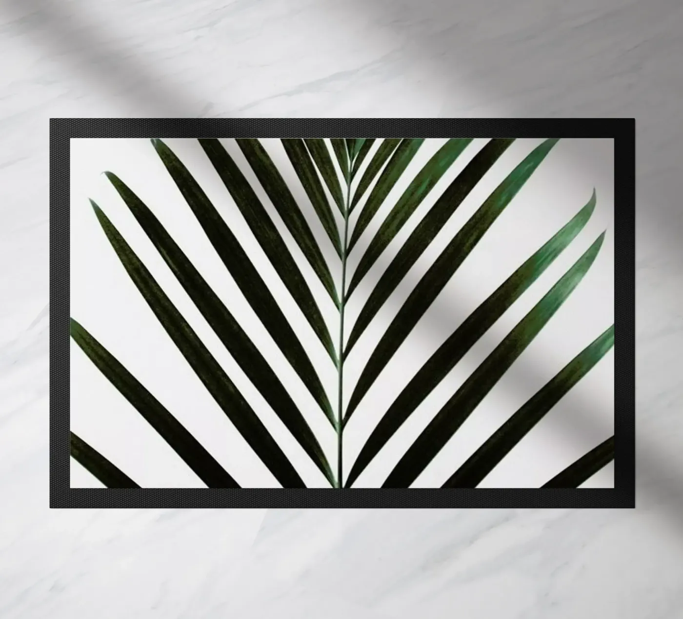 Minimal Palm Leaf deurmat van Studio Nahili