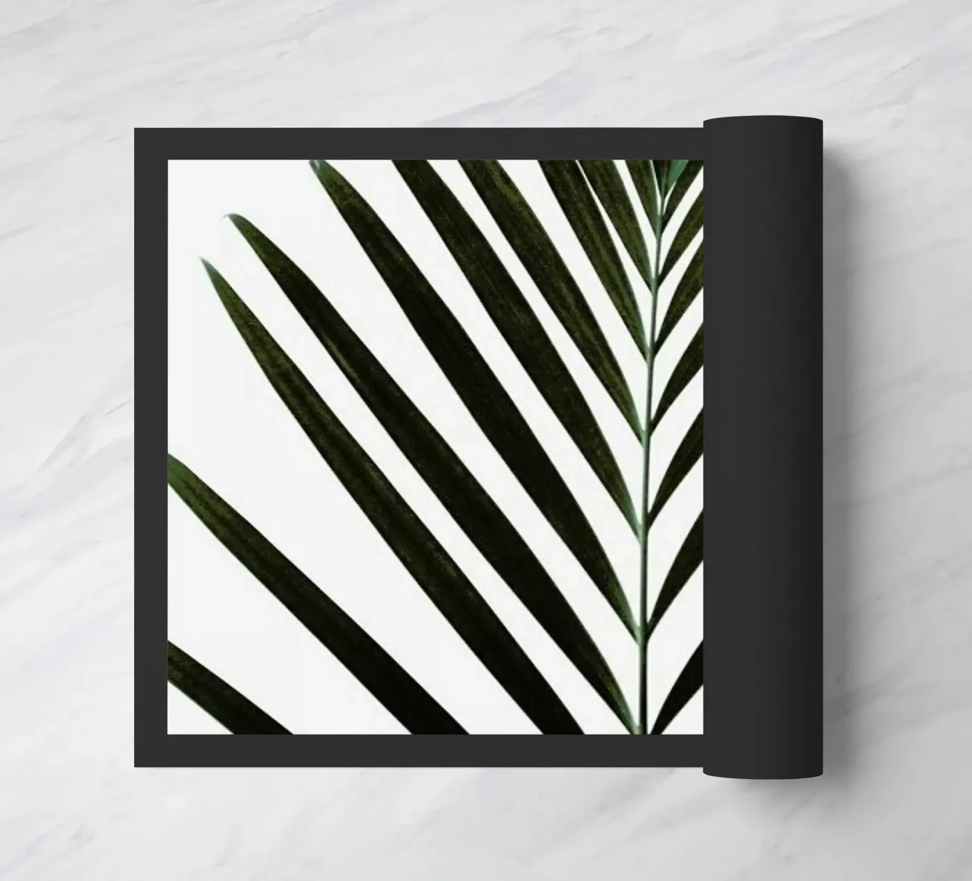 Minimal Palm Leaf deurmat van Studio Nahili