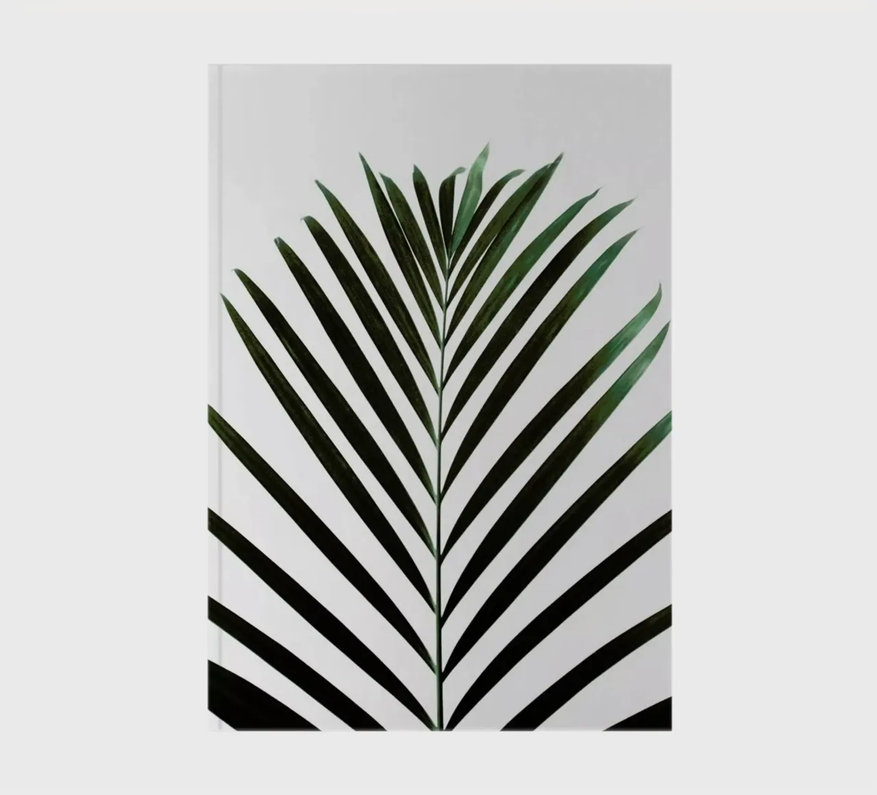 Minimal Palm Leaf notebook by Studio Nahili