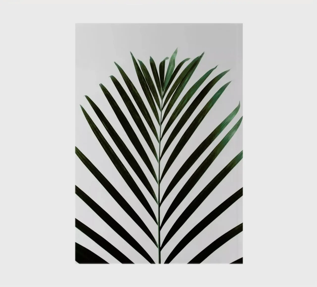 Minimal Palm Leaf notebook by Studio Nahili