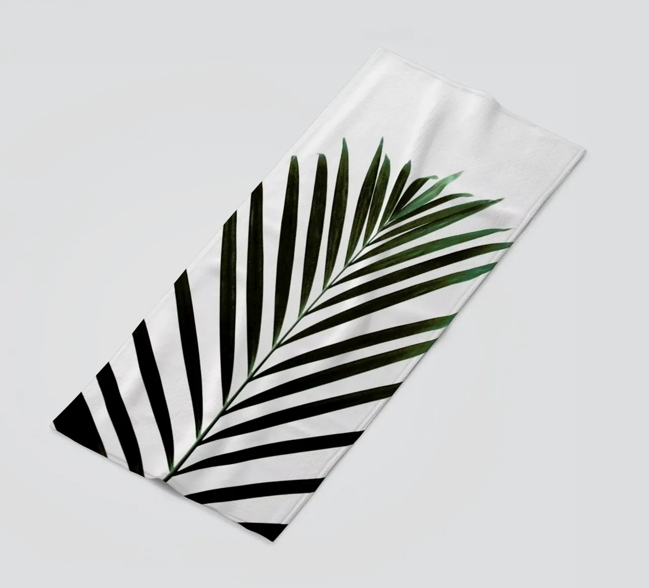 Minimal Palm Leaf telo mare da Studio Nahili