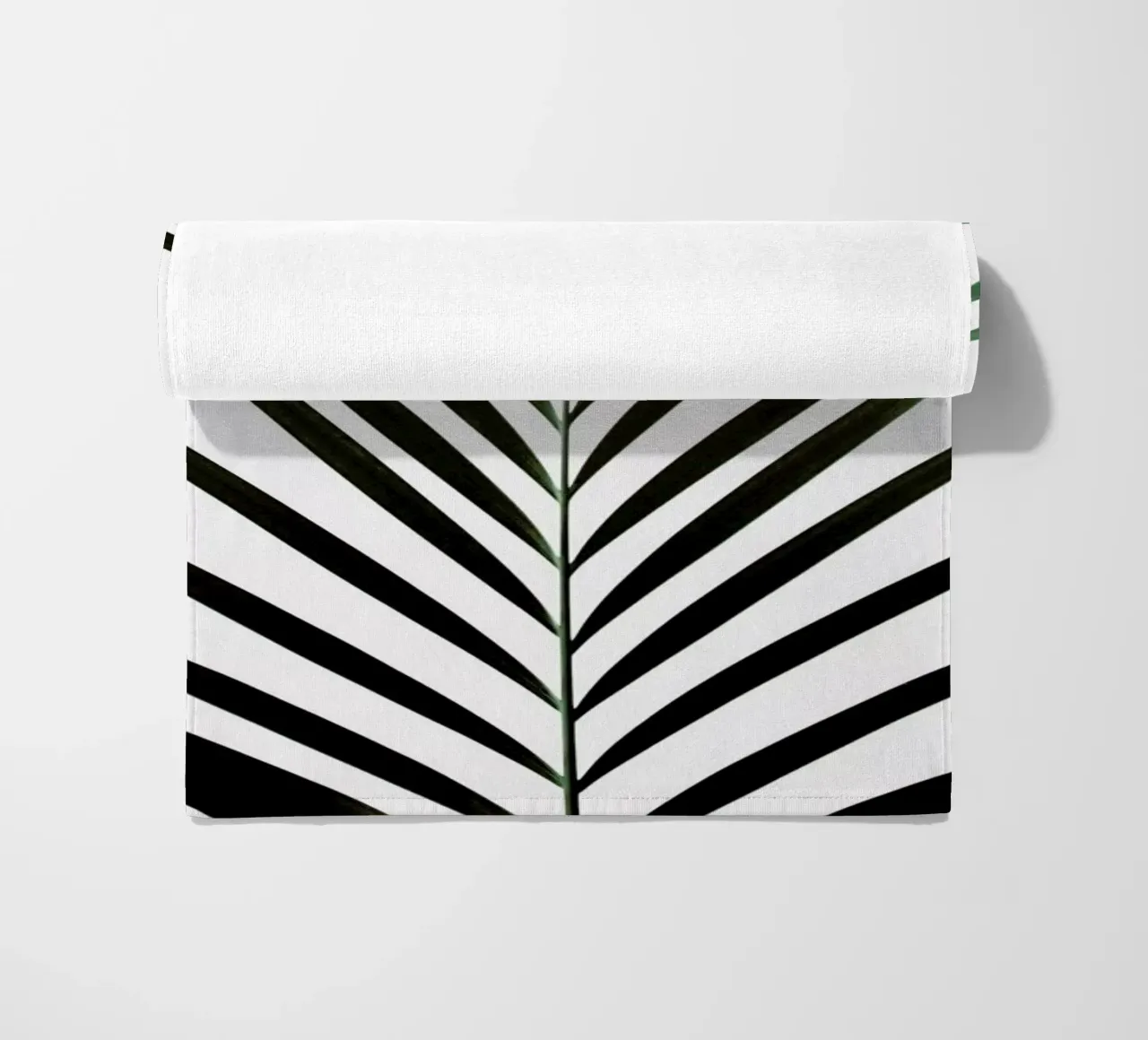 Minimal Palm Leaf telo mare da Studio Nahili