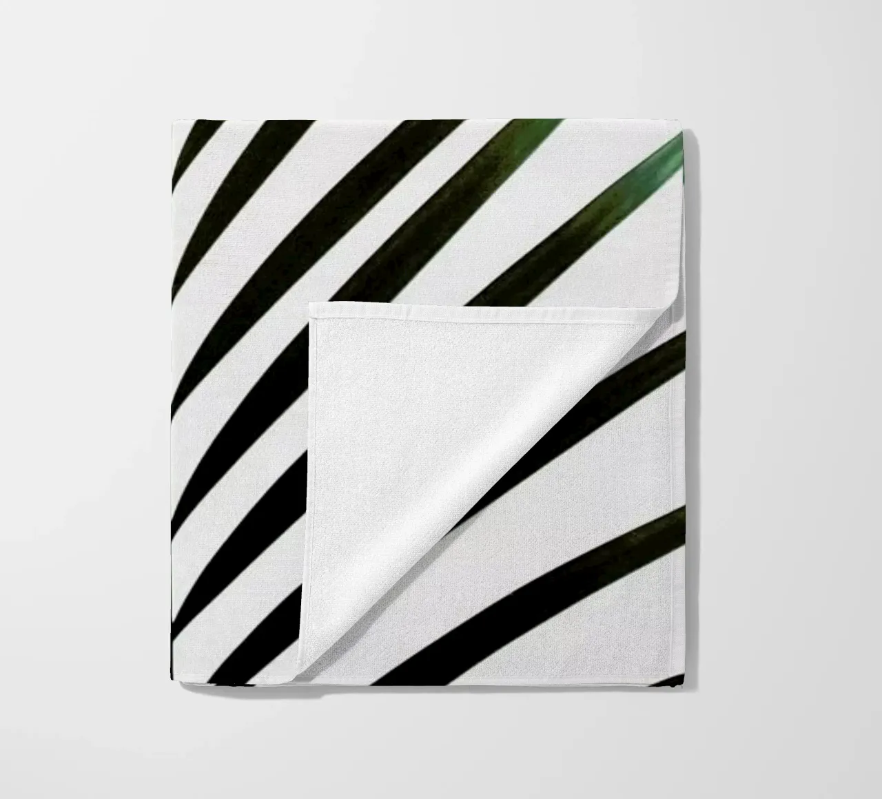 Minimal Palm Leaf telo mare da Studio Nahili