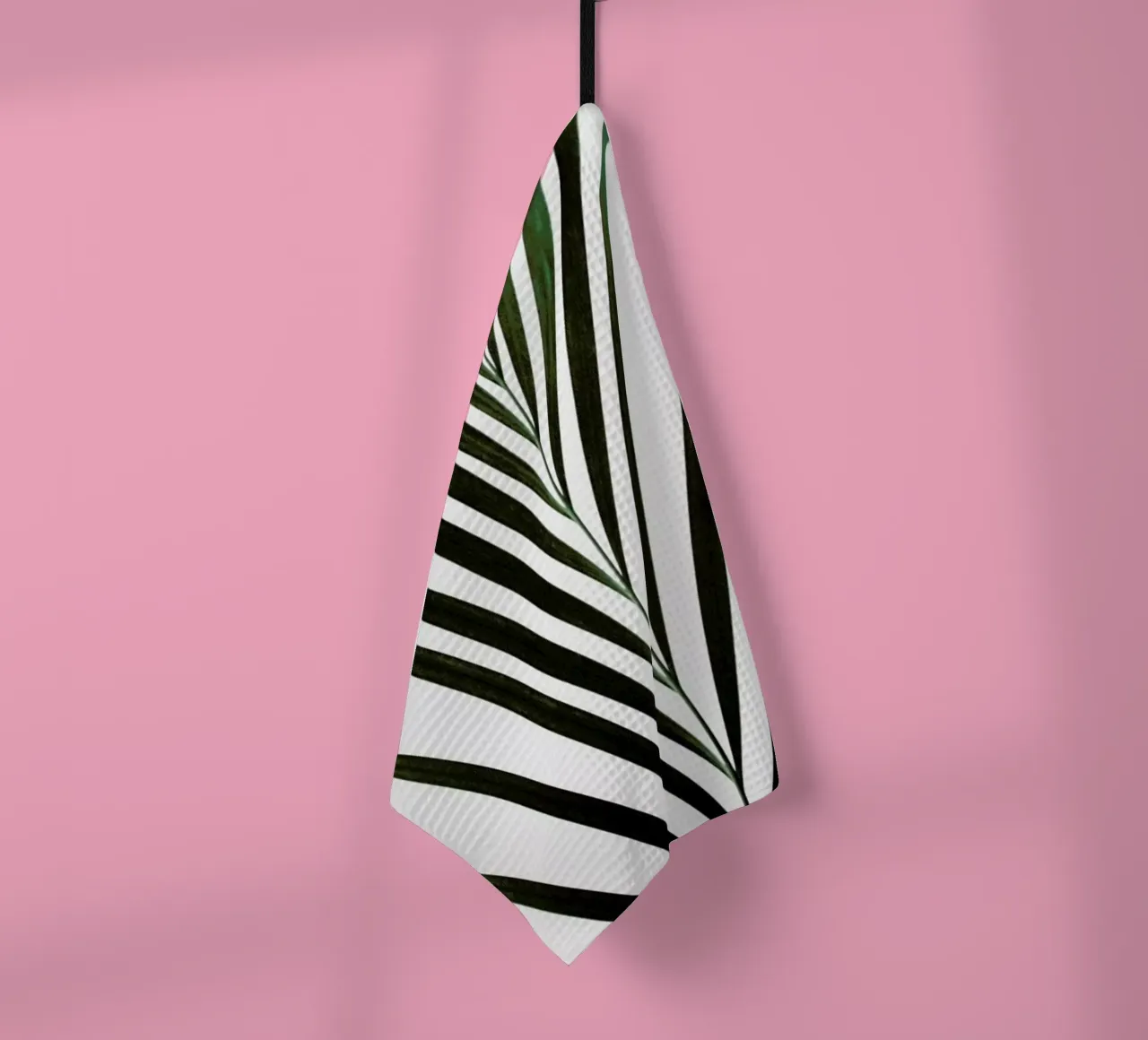 Minimal Palm Leaf canovaccio da cucina da Studio Nahili