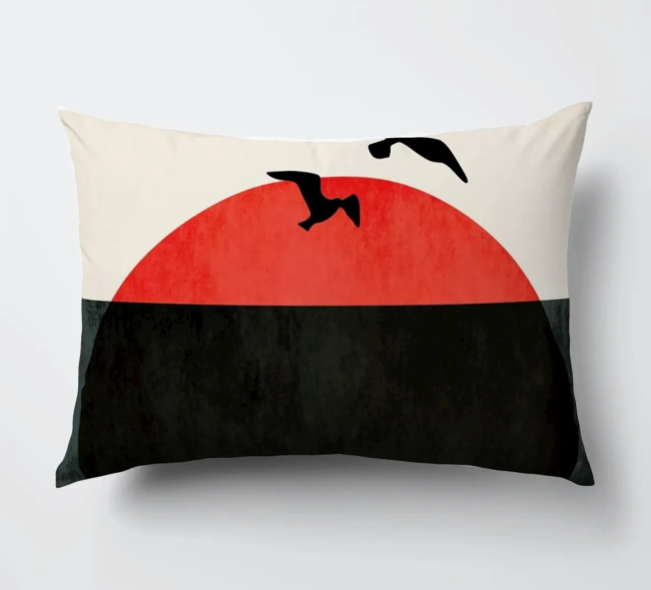 Sunset Breeze - VERDE cuscino da Kubistika