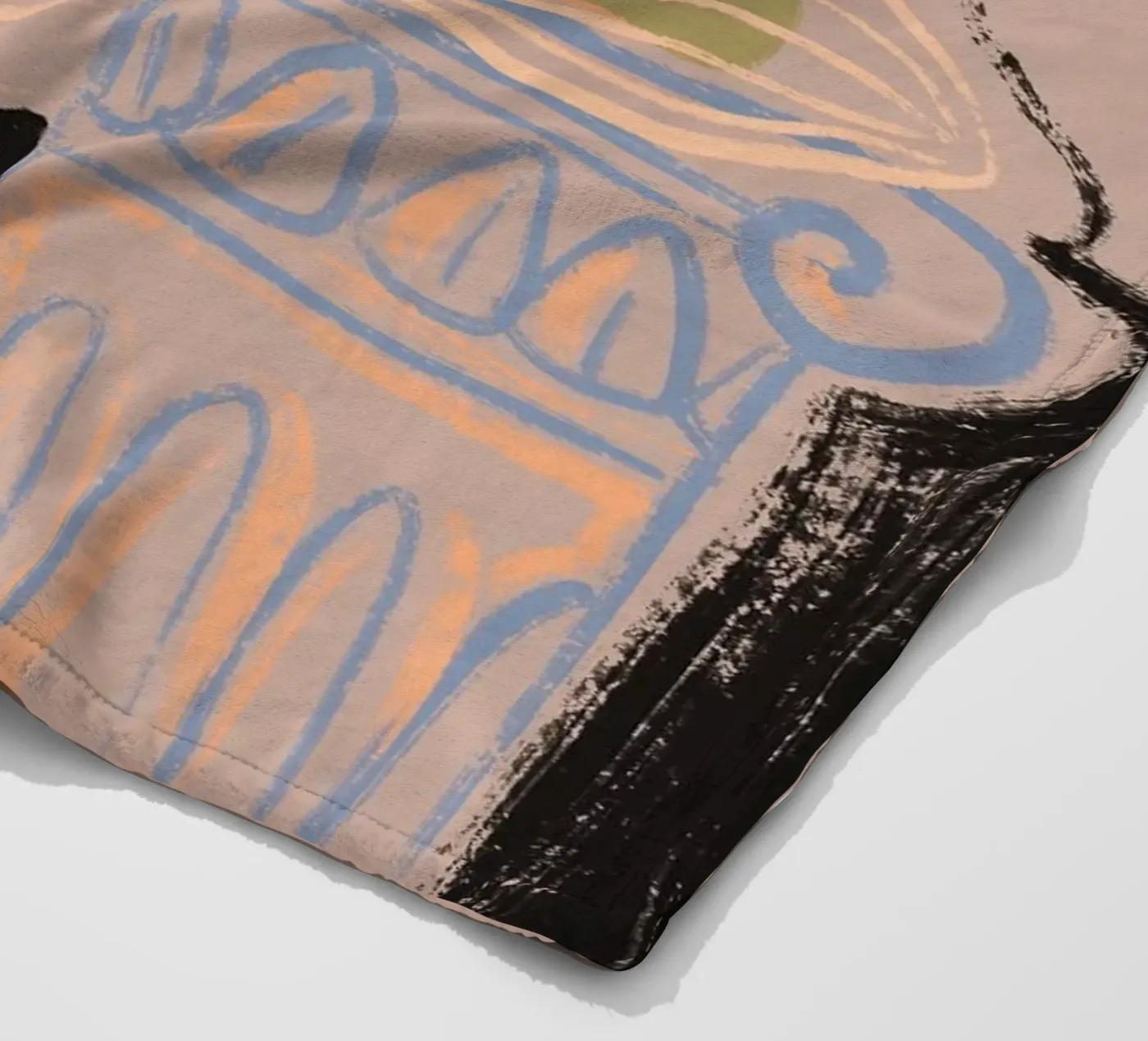 Waiting Fleecedecke von Arty Guava