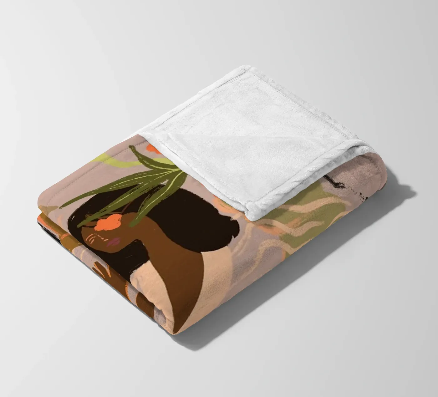 Waiting Fleecedecke von Arty Guava