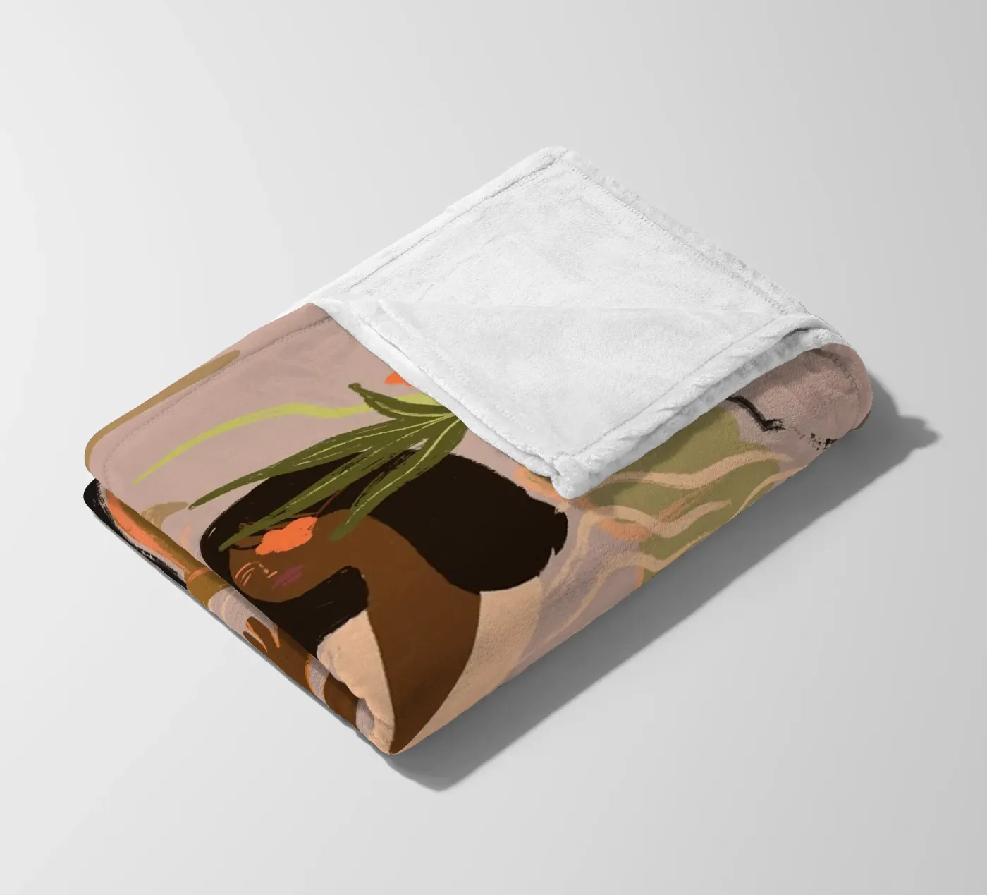 Waiting Fleecedecke von Arty Guava