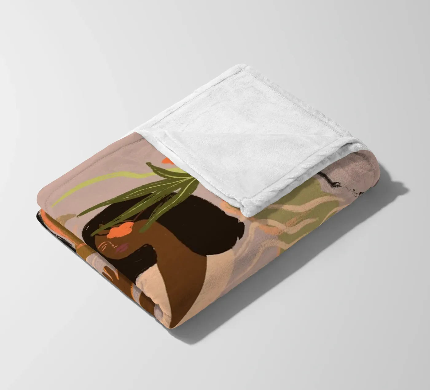 Waiting Fleecedecke von Arty Guava